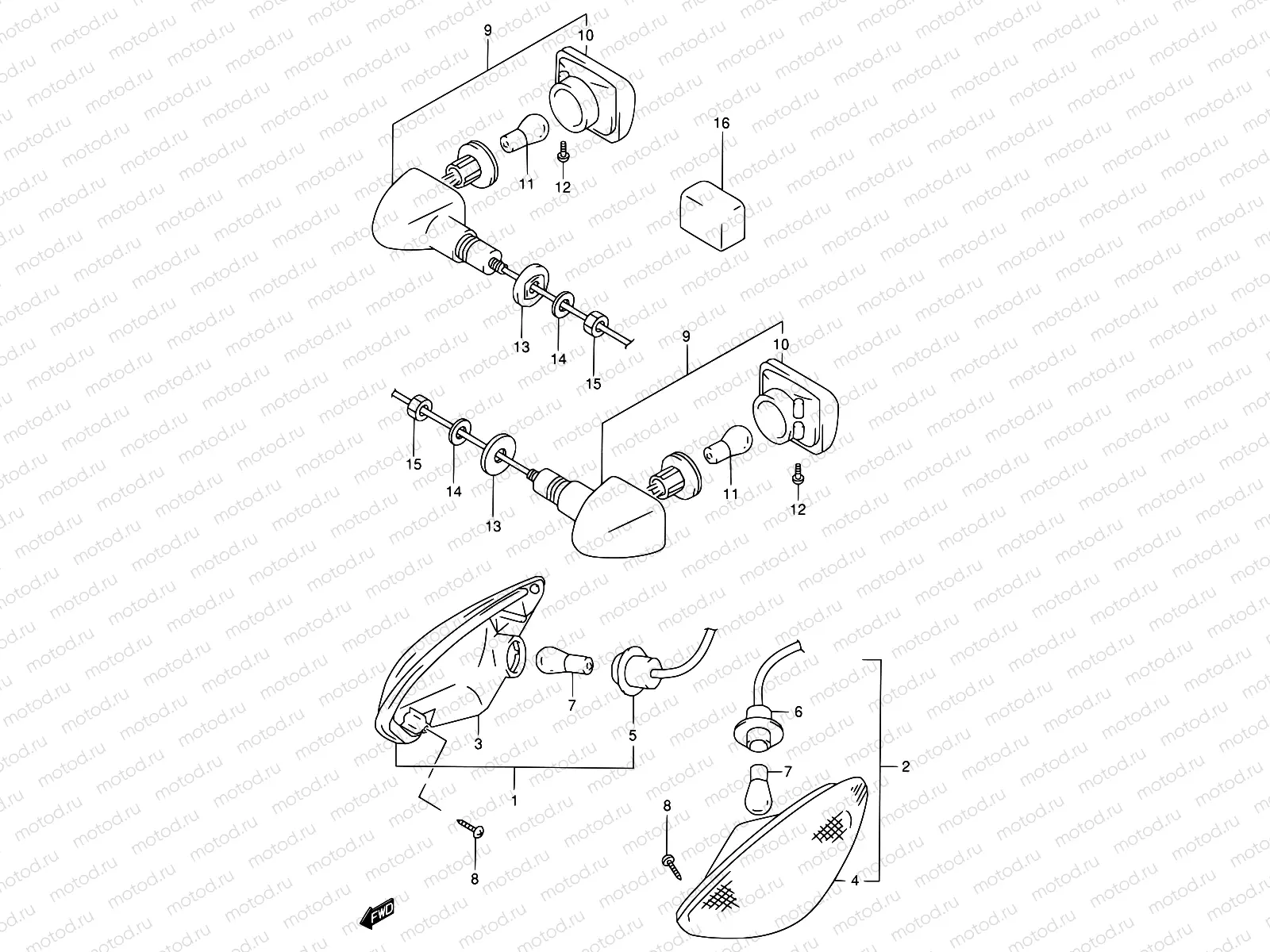 27 - TURNSIGNAL LAMP