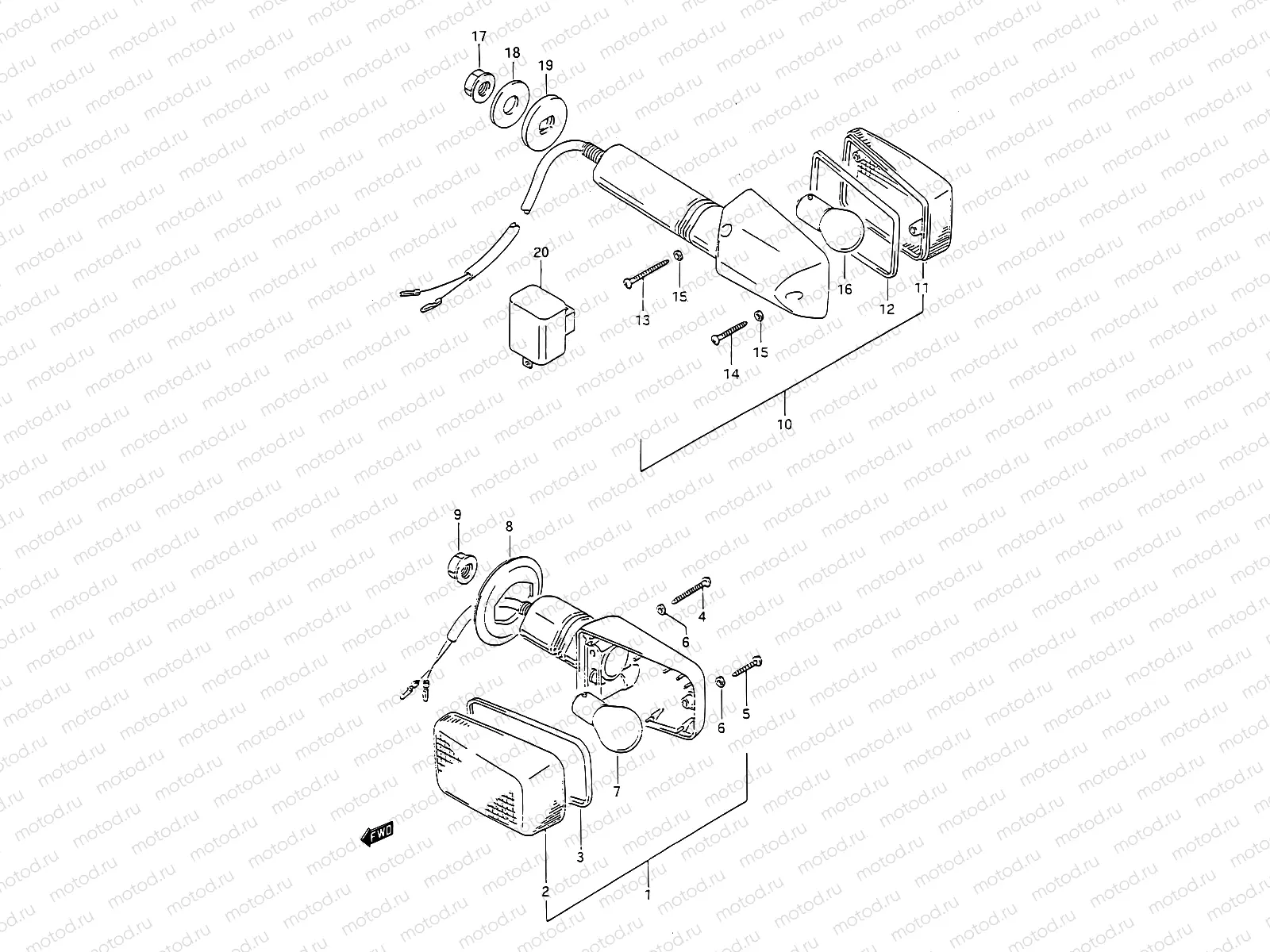 27 - TURNSIGNAL LAMP