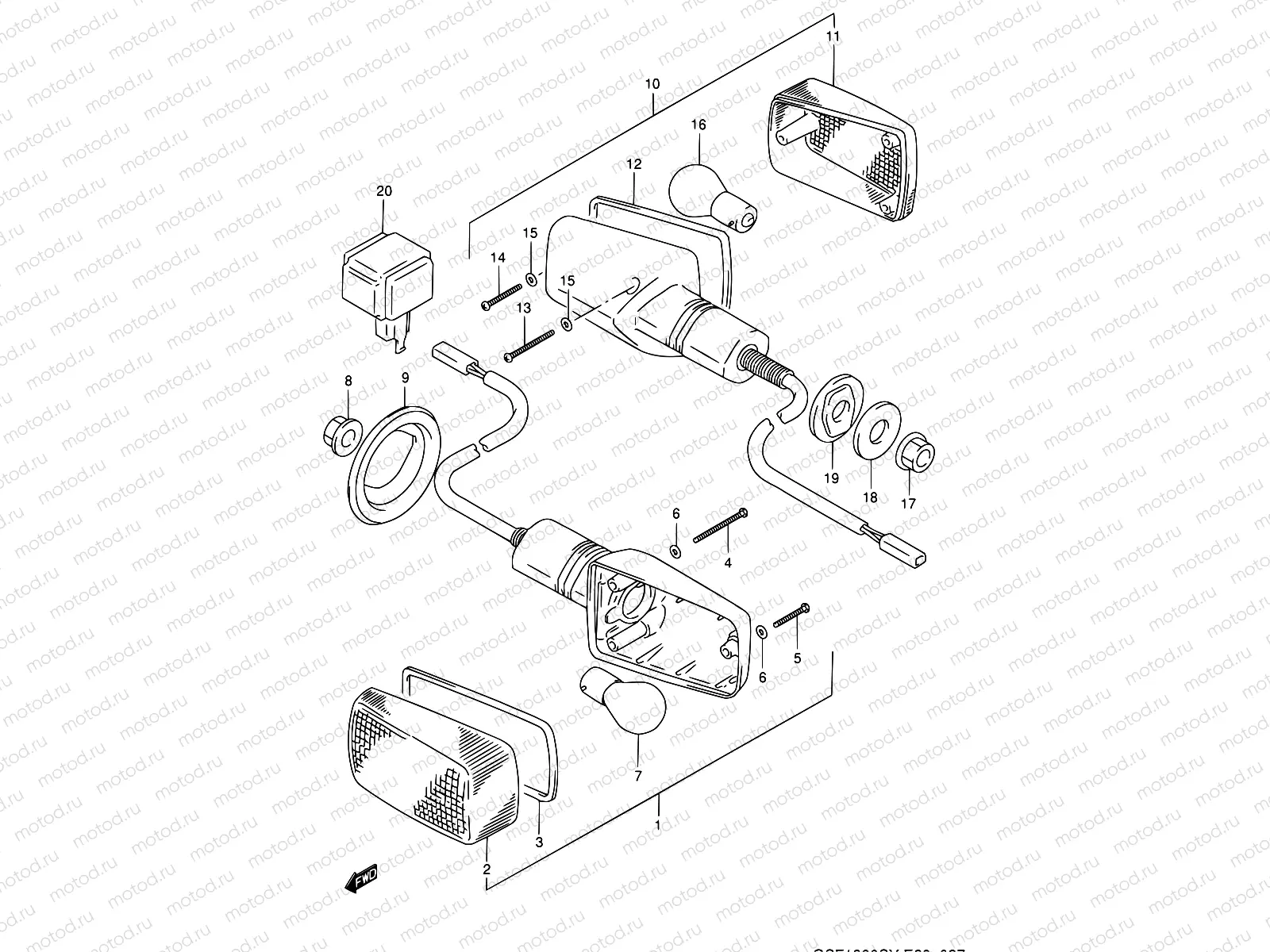 27 - TURNSIGNAL LAMP