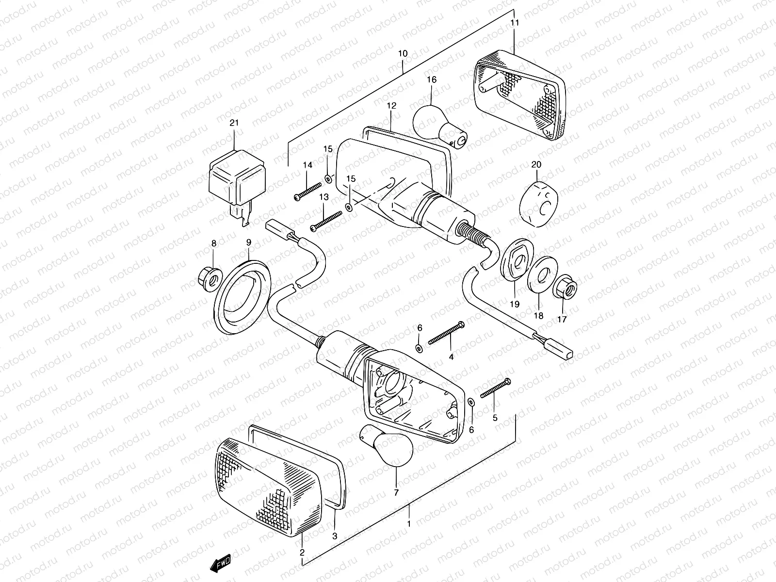 27 - TURNSIGNAL LAMP