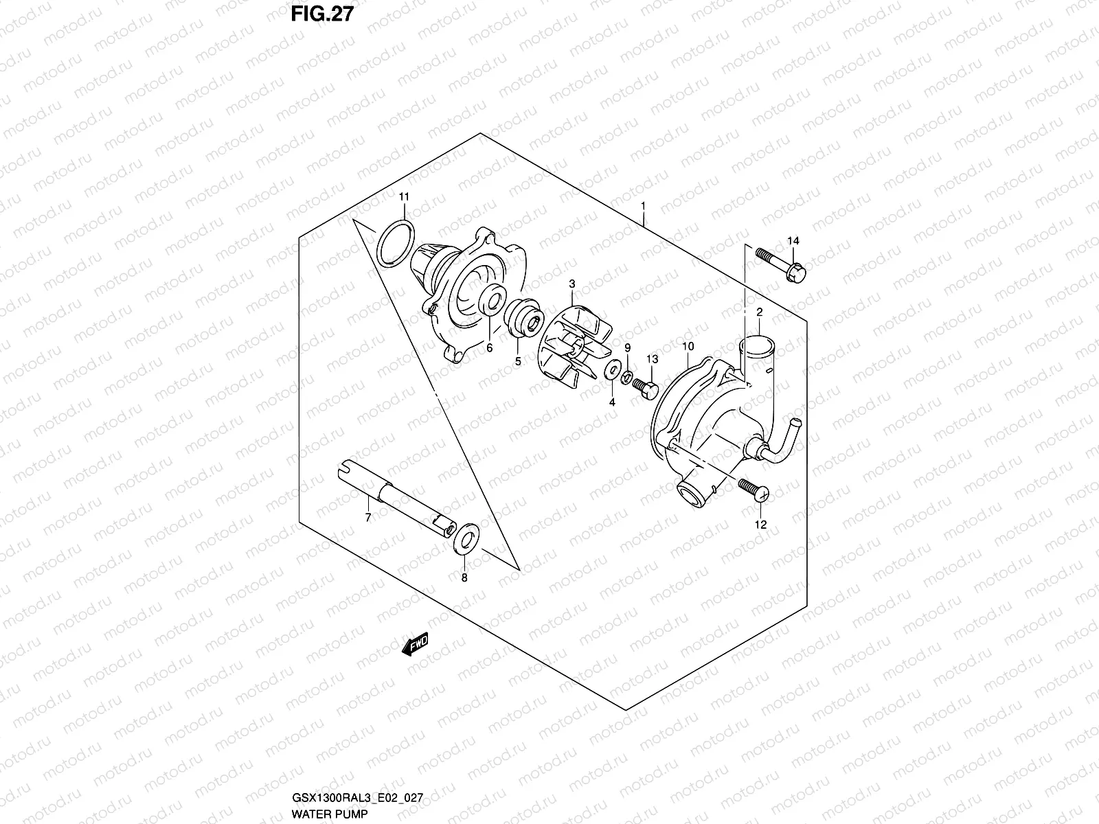 27 - WATER PUMP