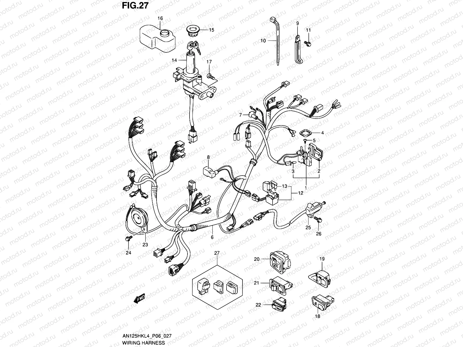 27 - WIRING HARNESS