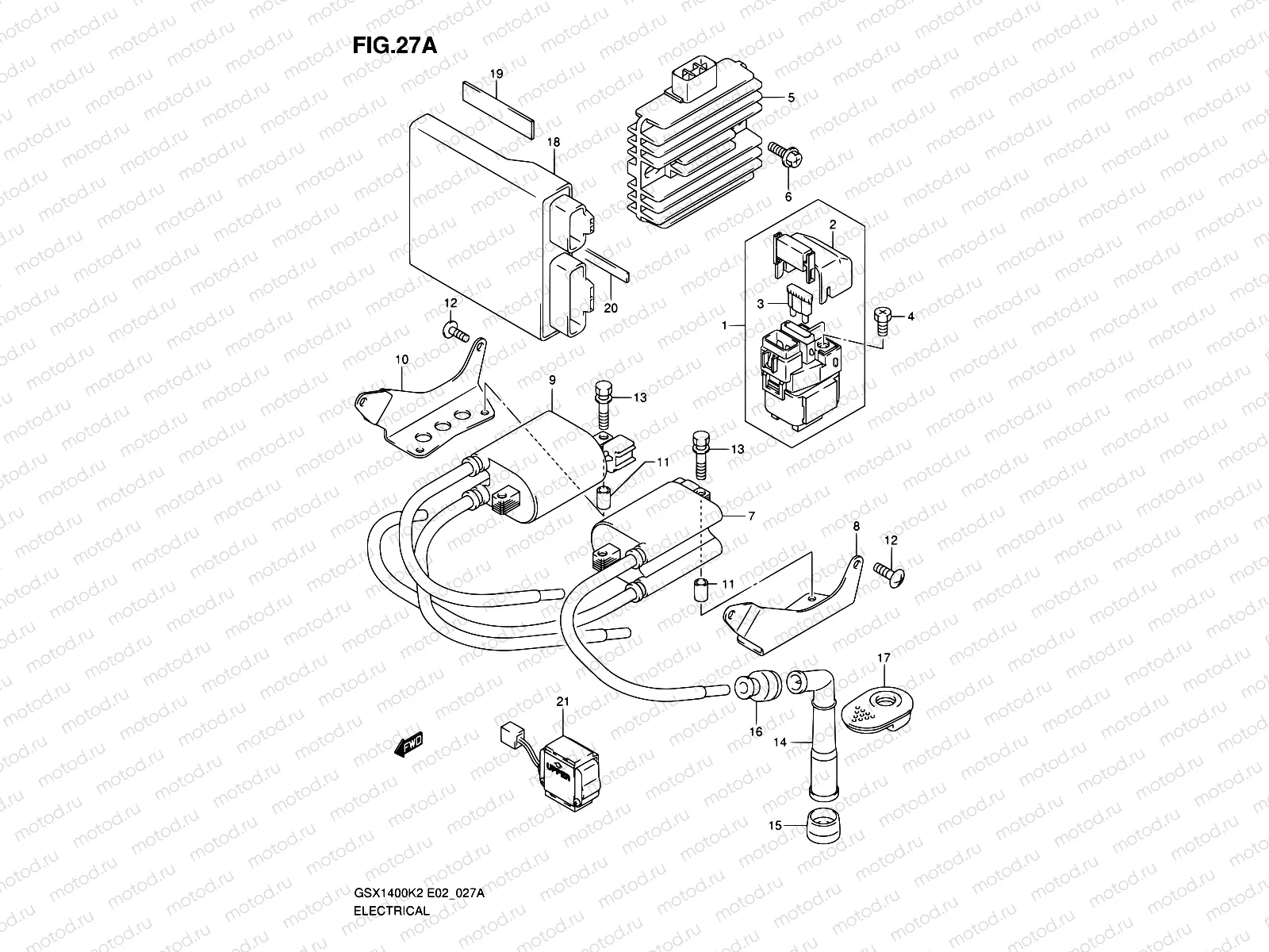 27A - ELECTRICAL (MODEL K4/K5)