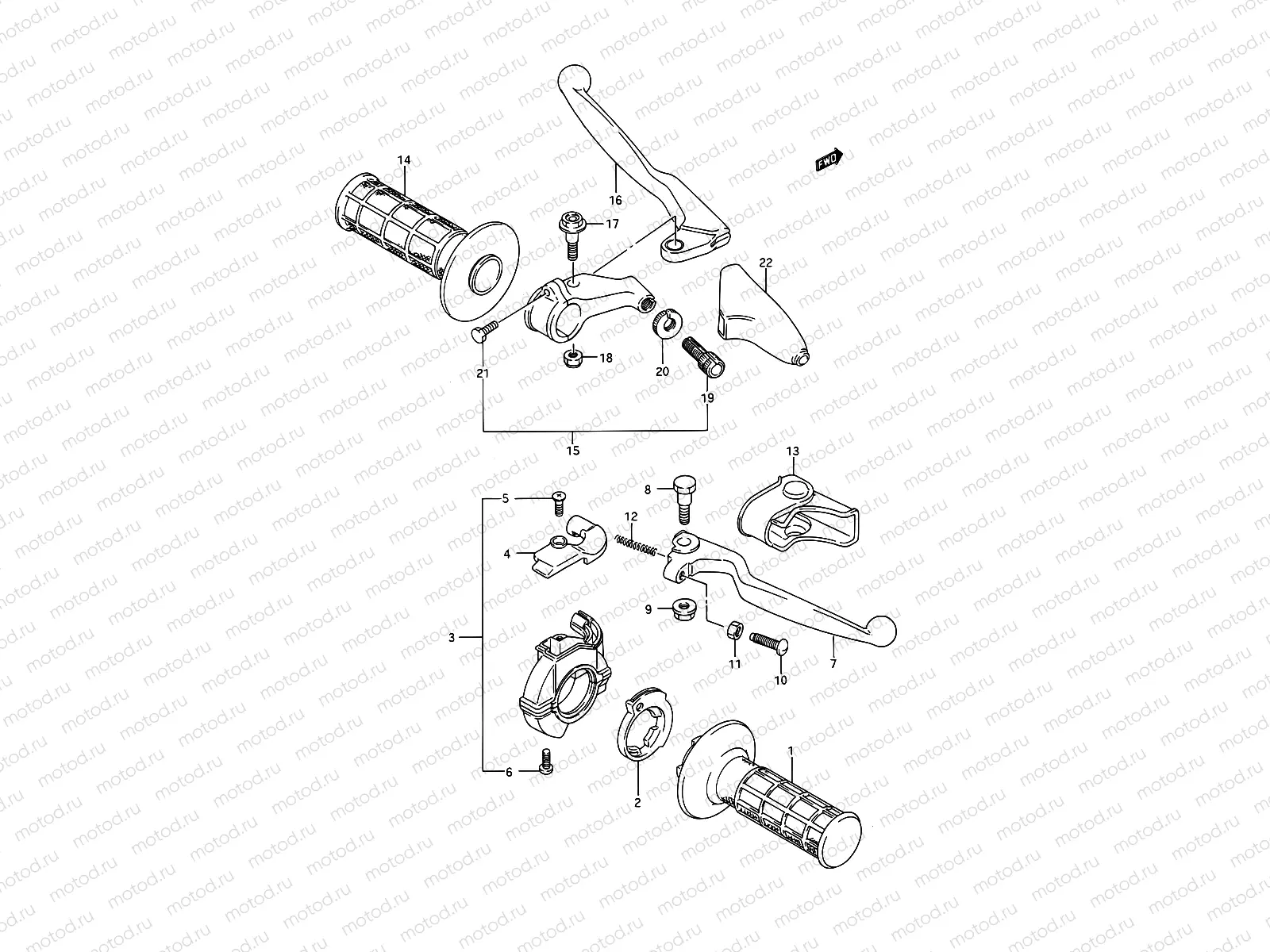 27A - HANDLE SWITCH (MODEL N)