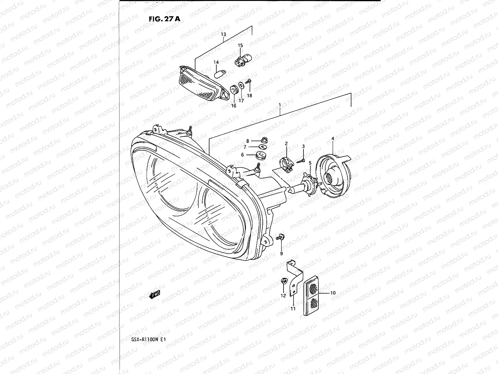 27A - HEADLAMP (MODEL N)