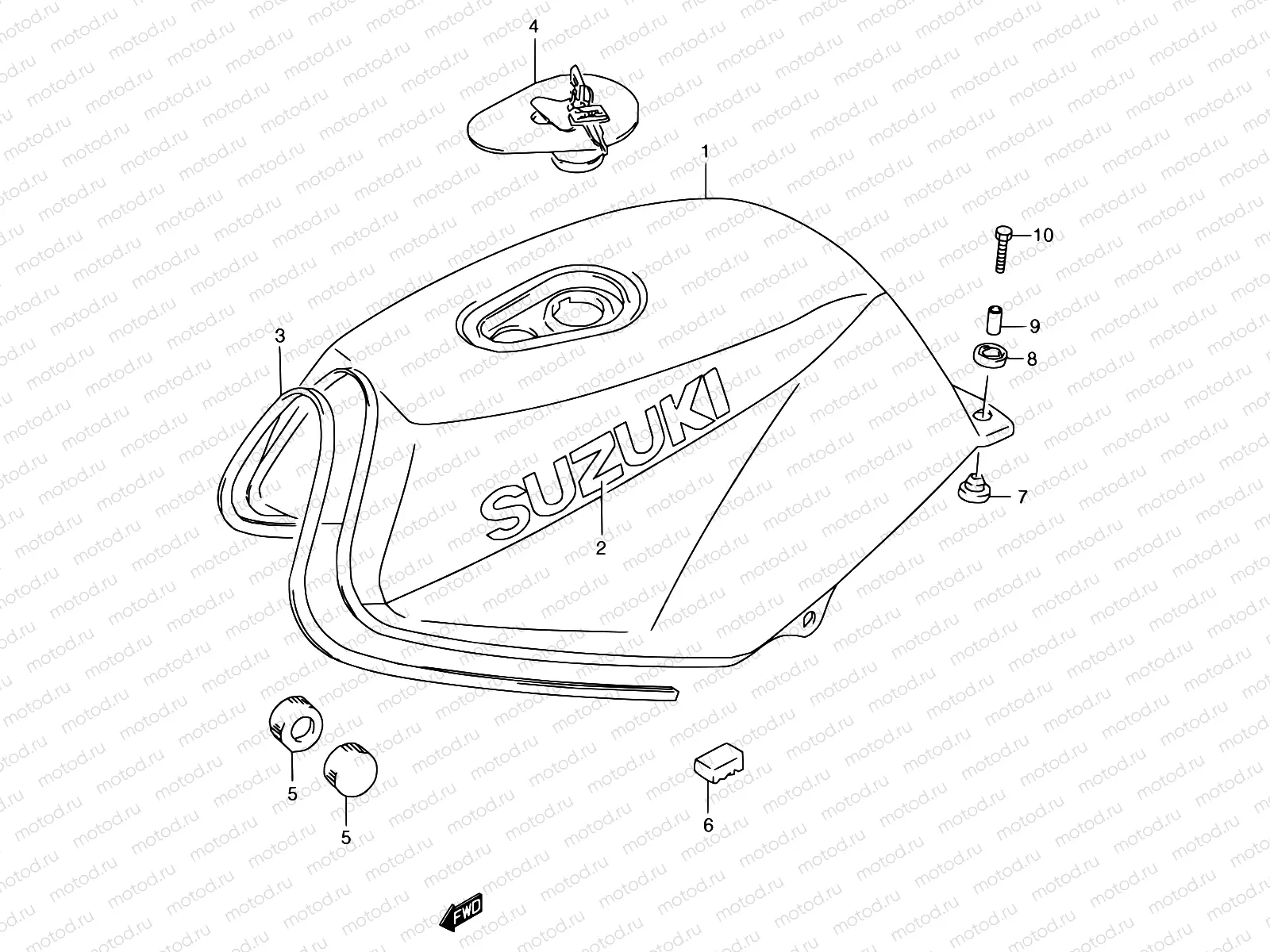 27C - FUEL TANK (MODEL M E22 AG3,1ZX)