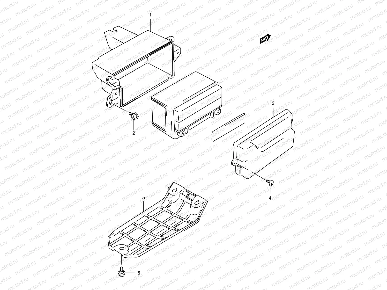 28 - BATTERY HOLDER