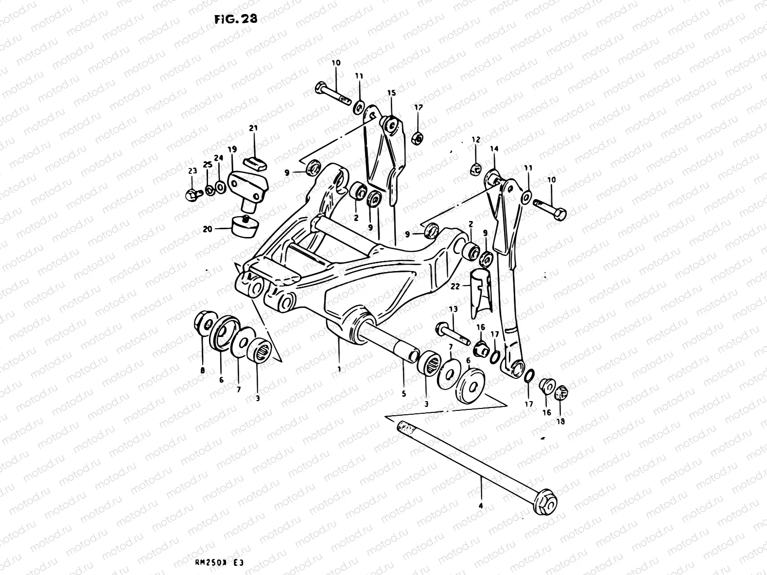 28 - CUSHION LEVER