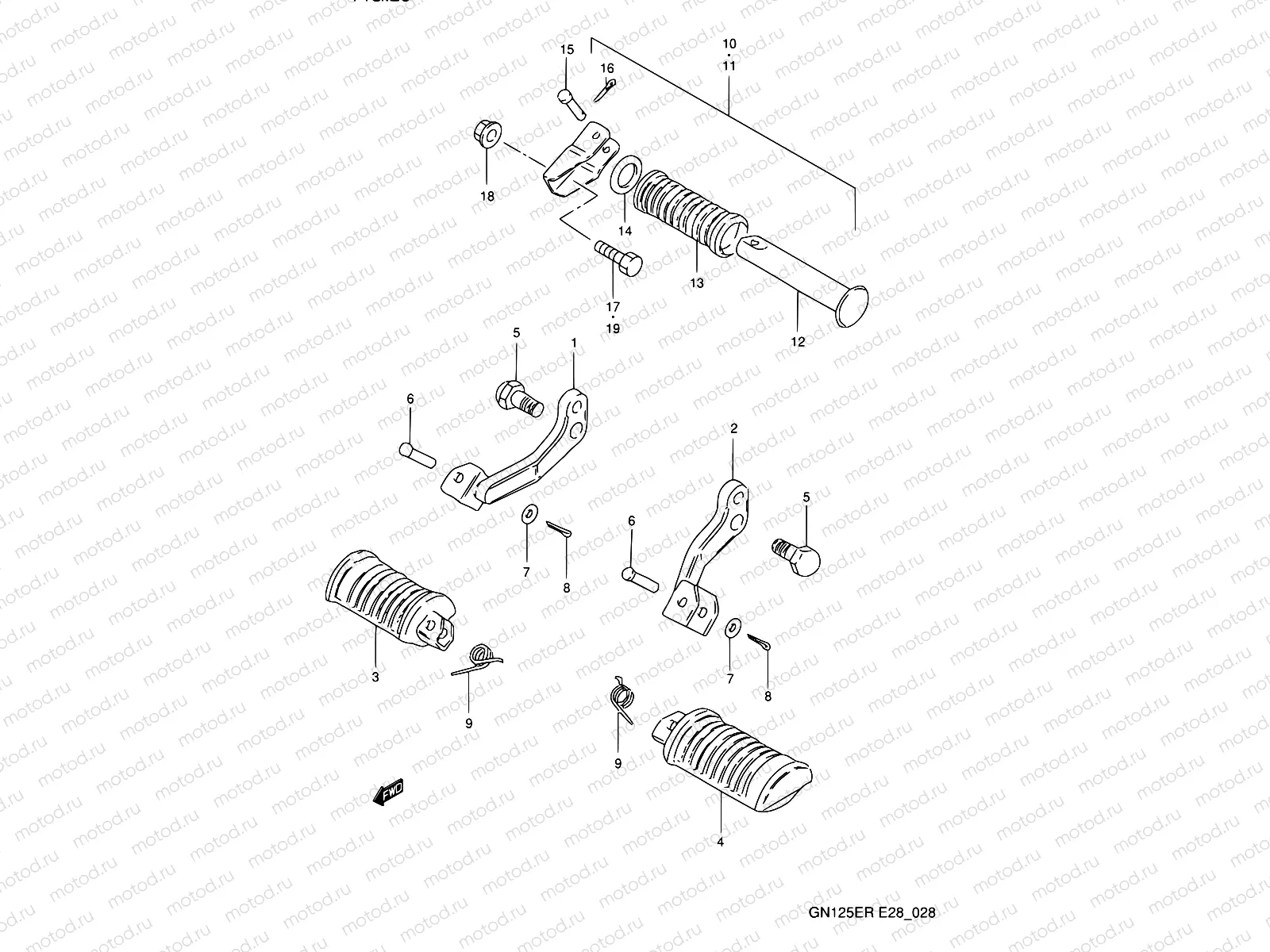 28 - FOOTREST