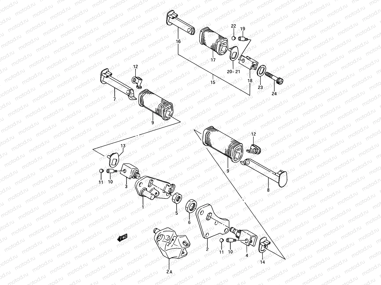 28 - FOOTREST