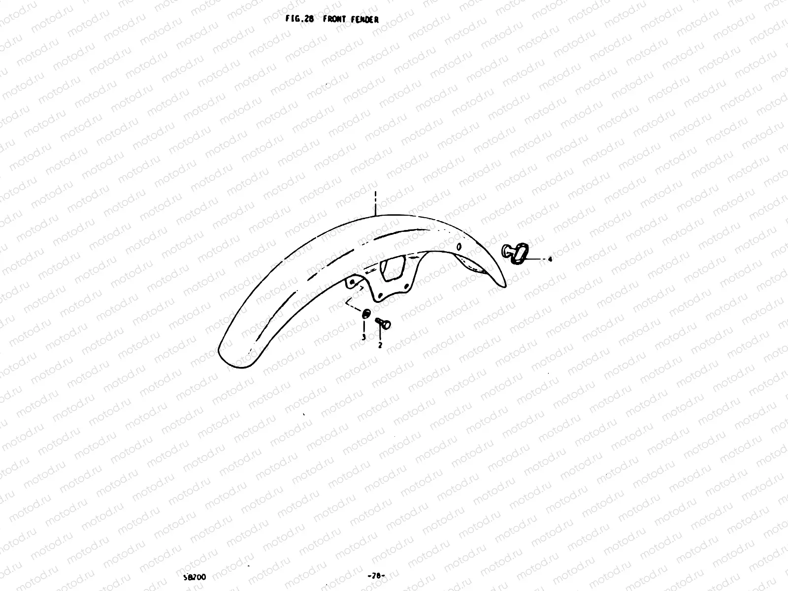 28 - FRONT FENDER