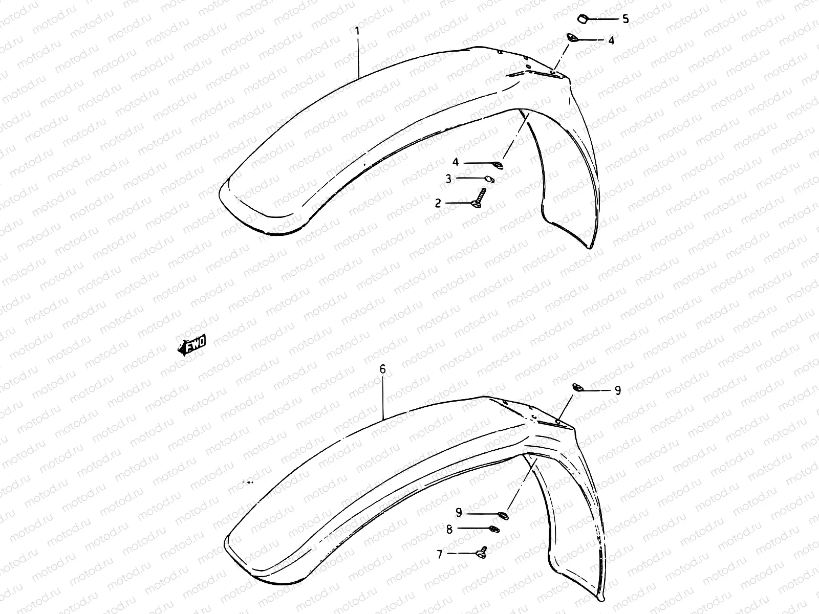 28 - FRONT FENDER