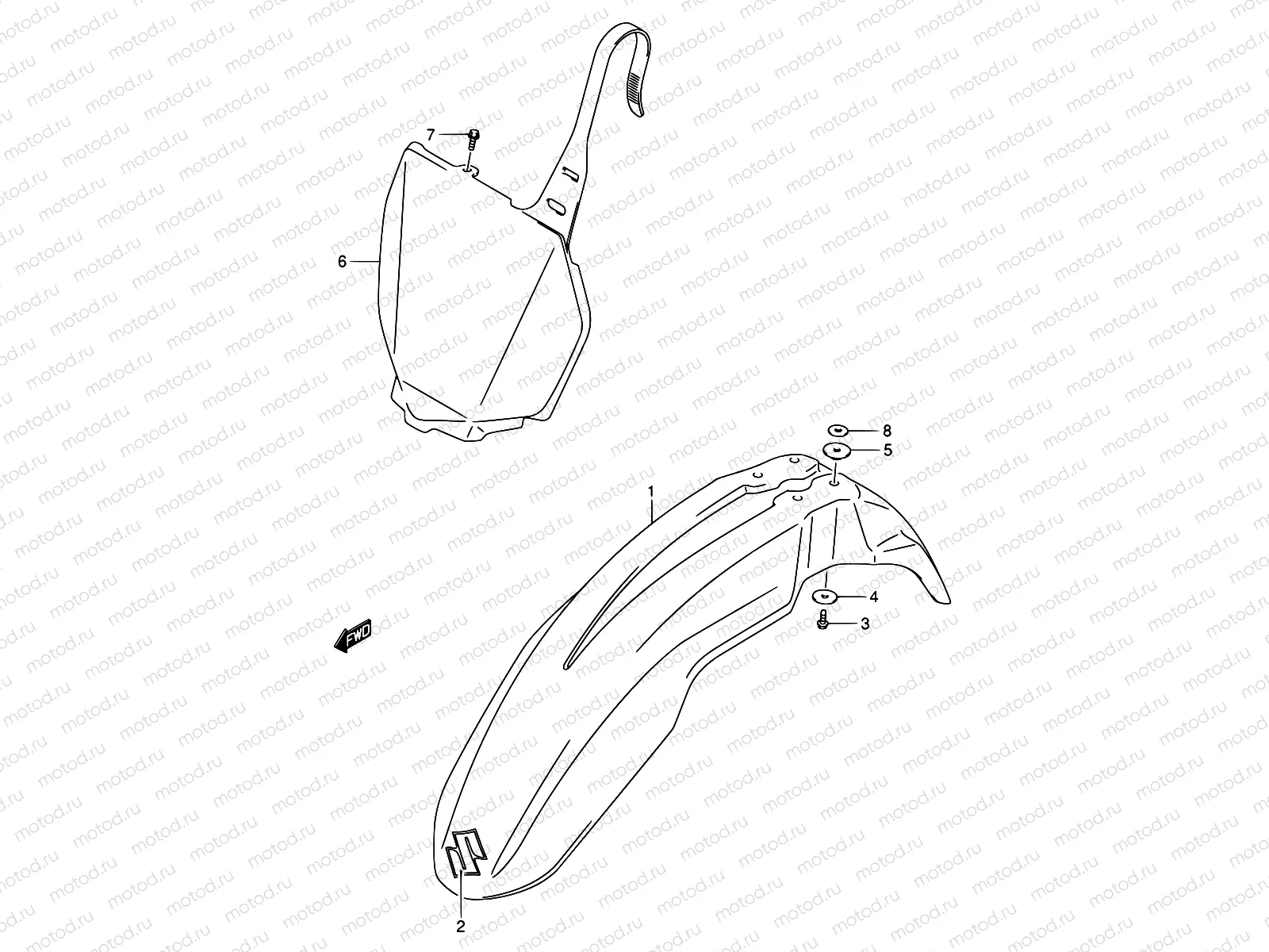 28 - FRONT FENDER