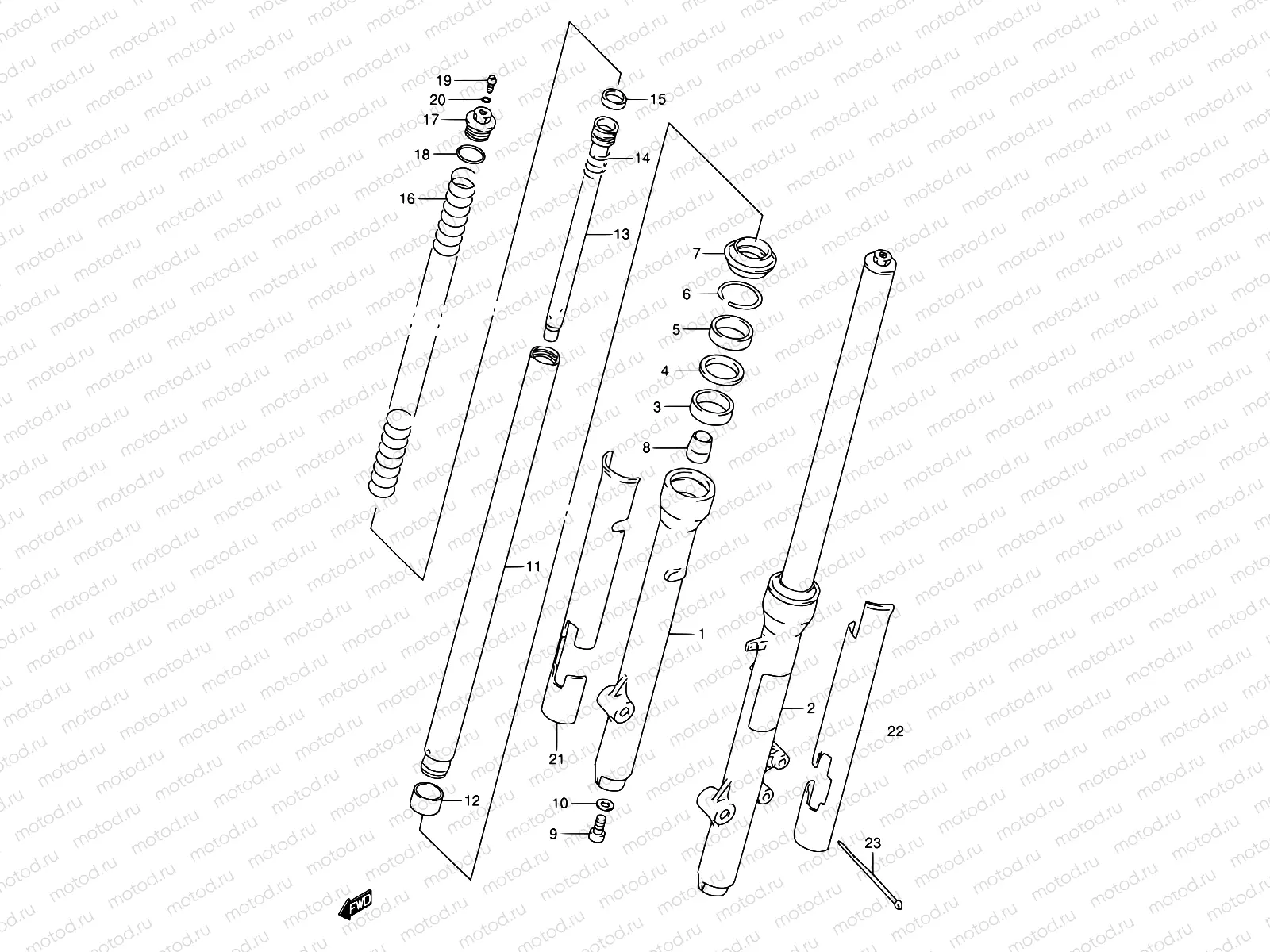 28 - FRONT FORK