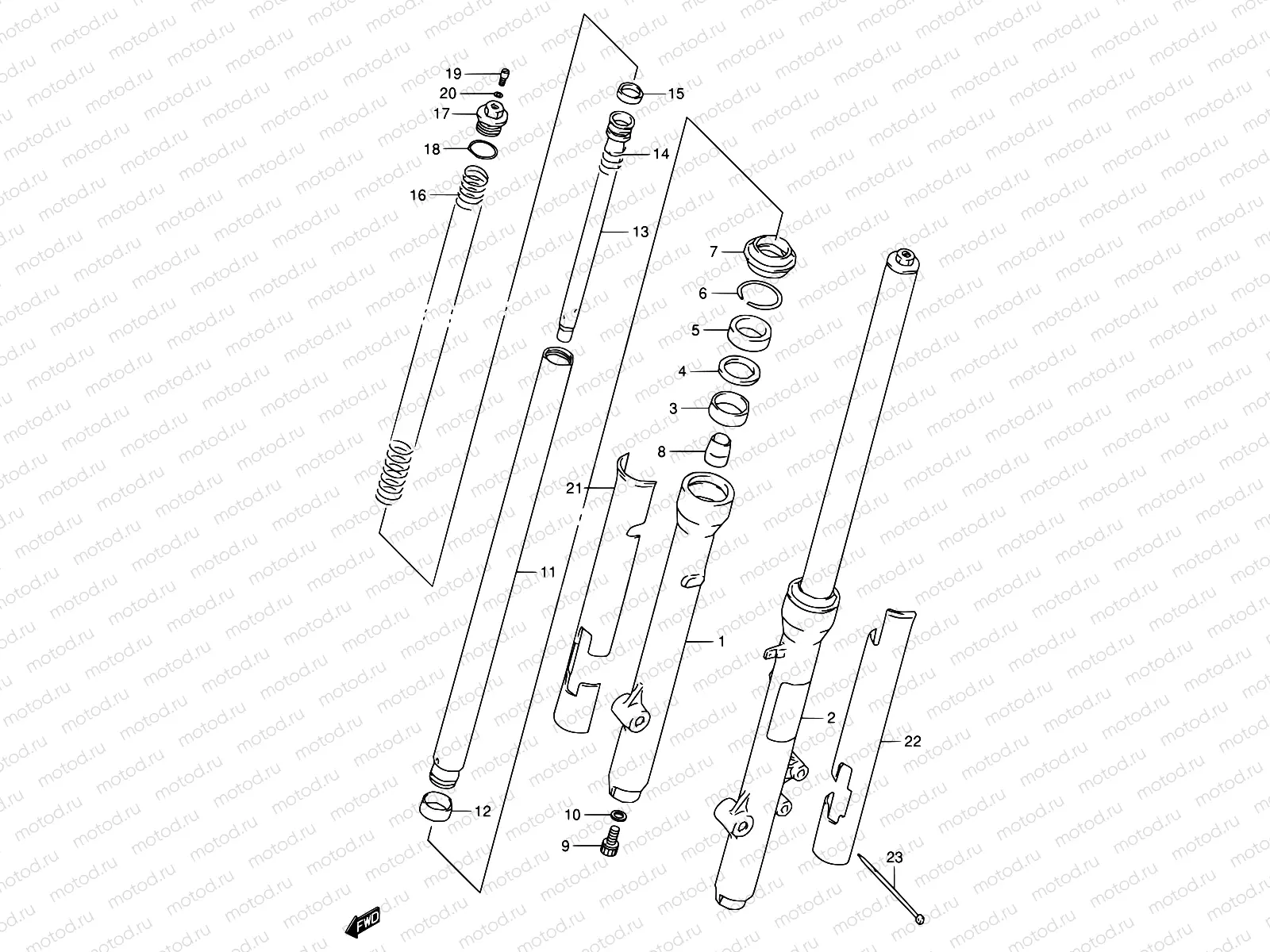 28 - FRONT FORK