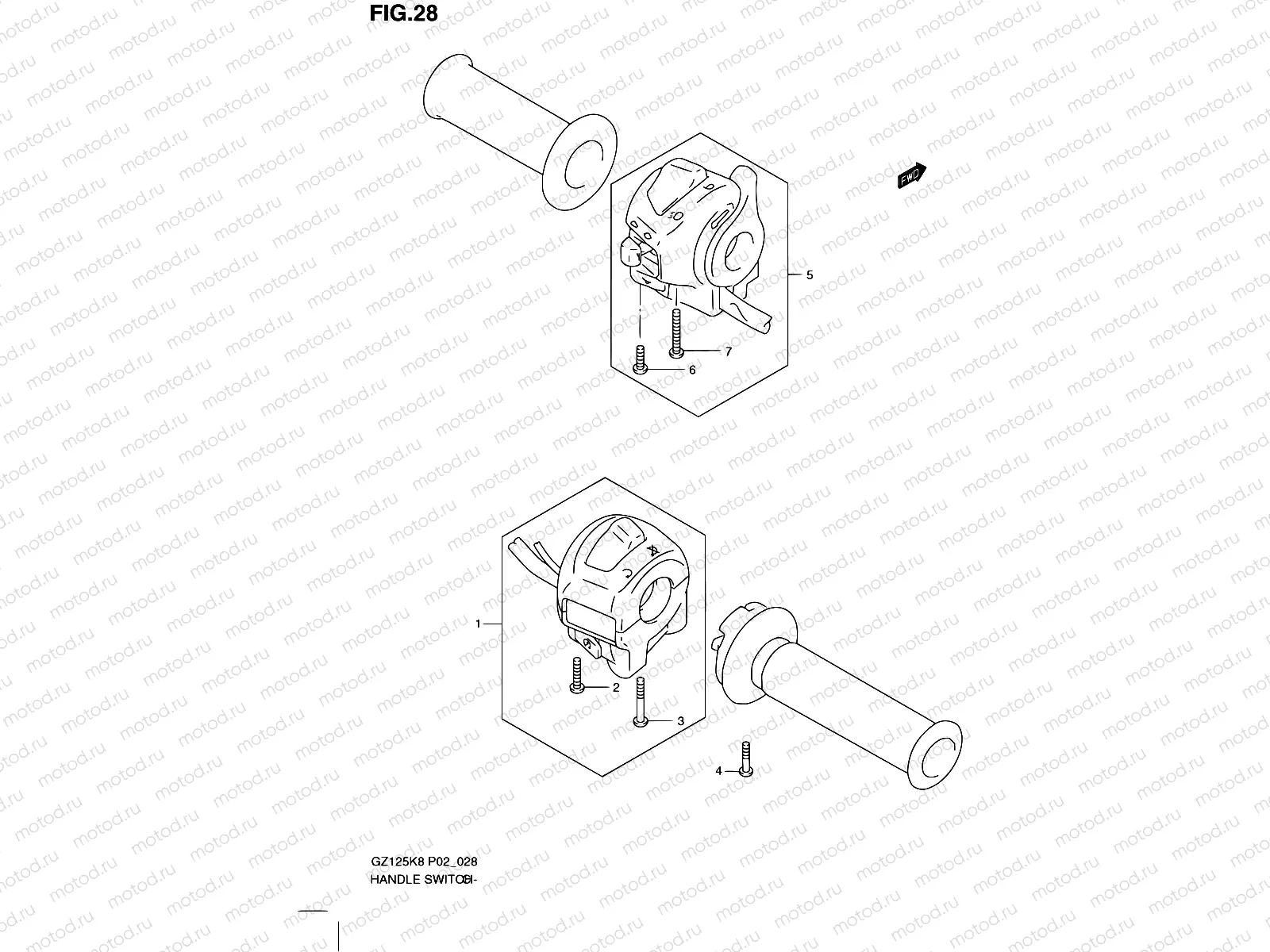 28 - HANDLE SWITCH