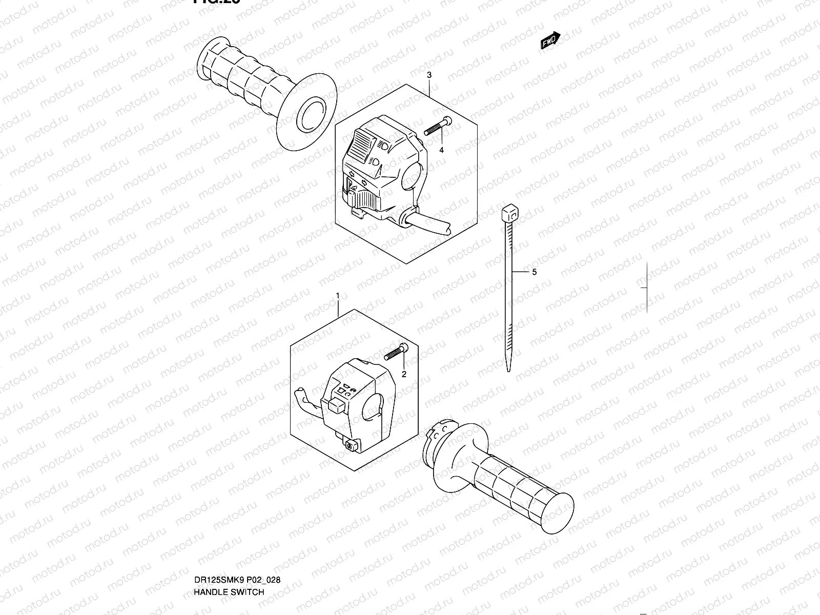 28 - HANDLE SWITCH
