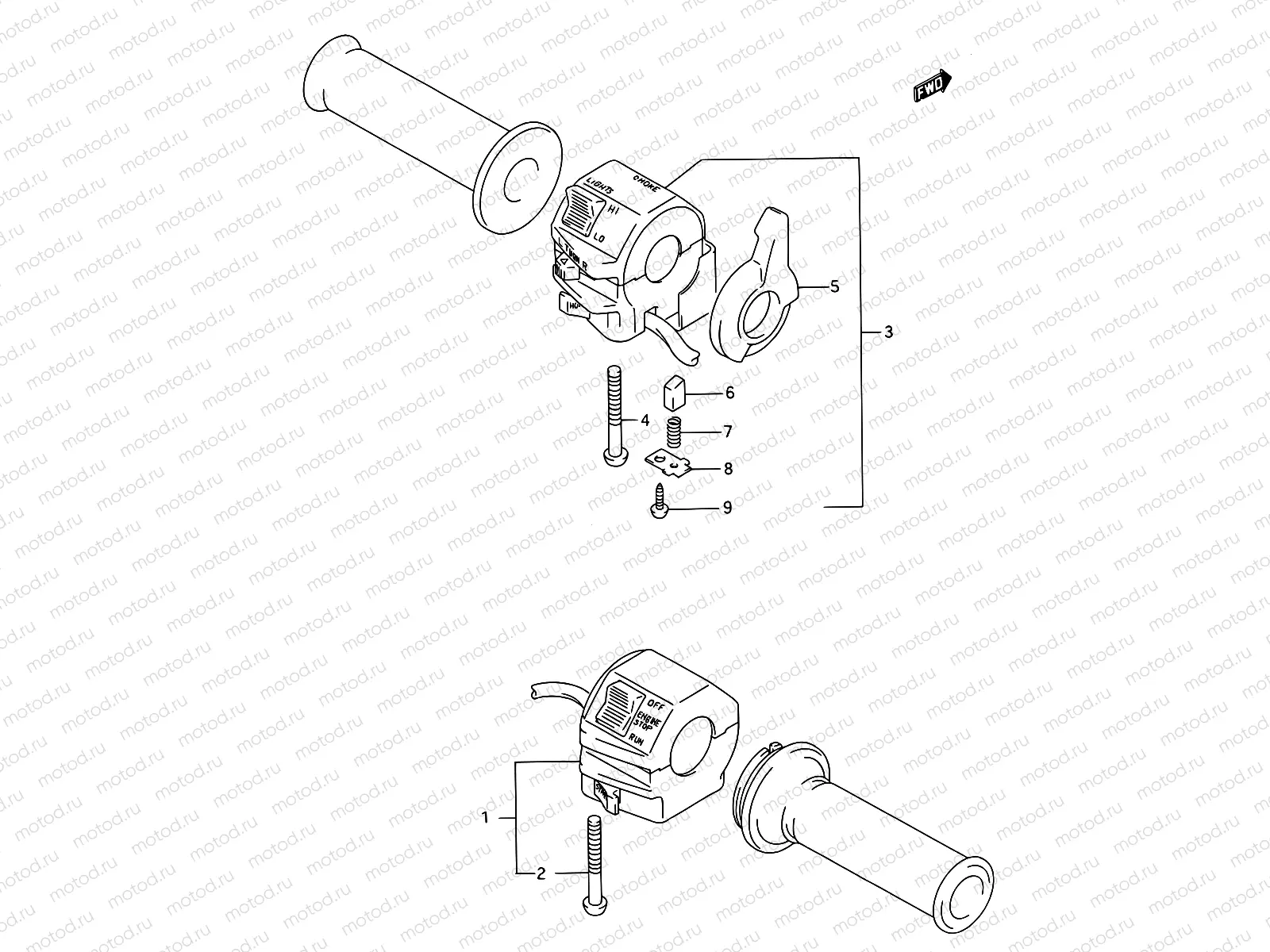 28 - HANDLE SWITCH