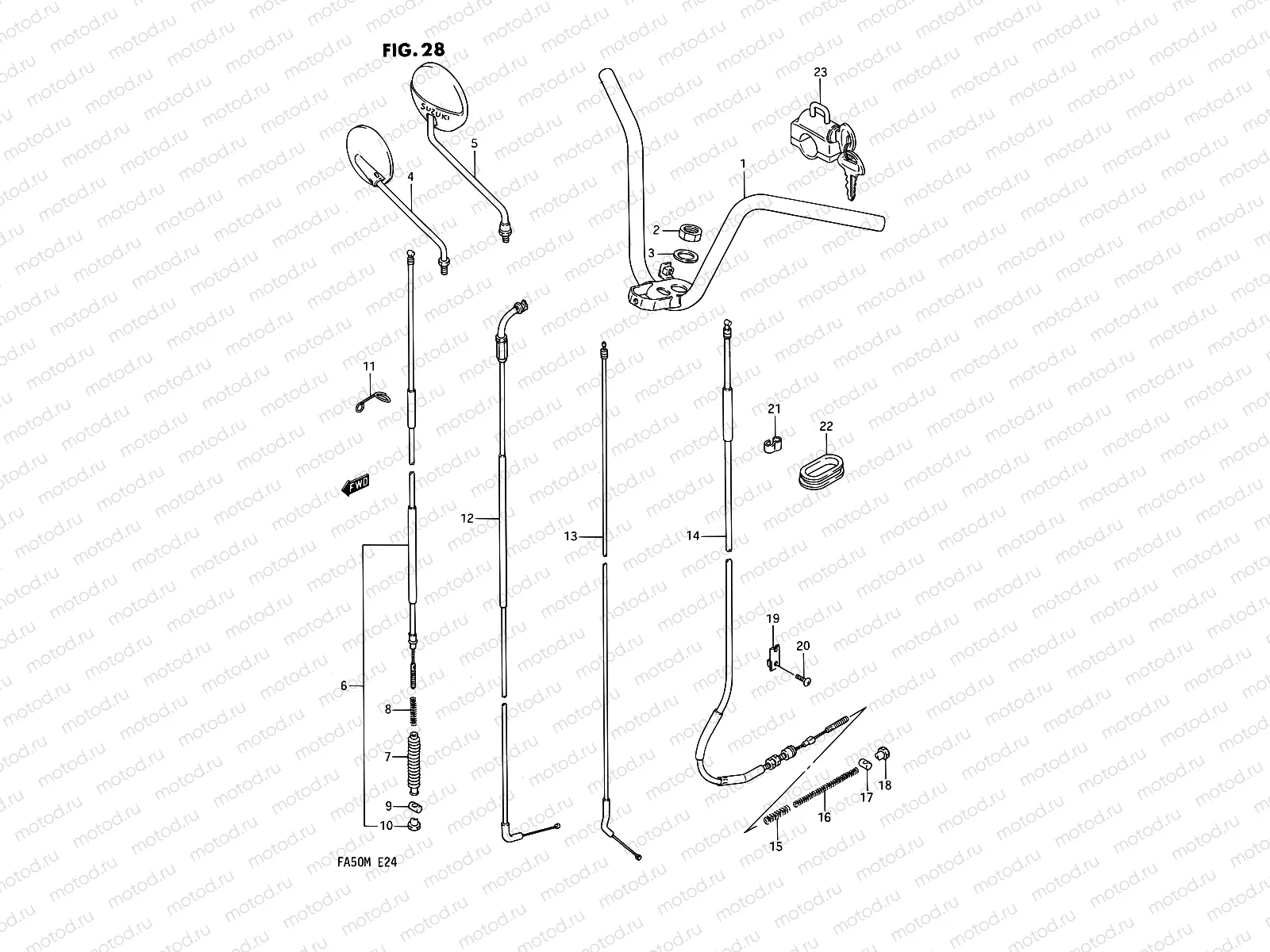 28 - HANDLEBAR