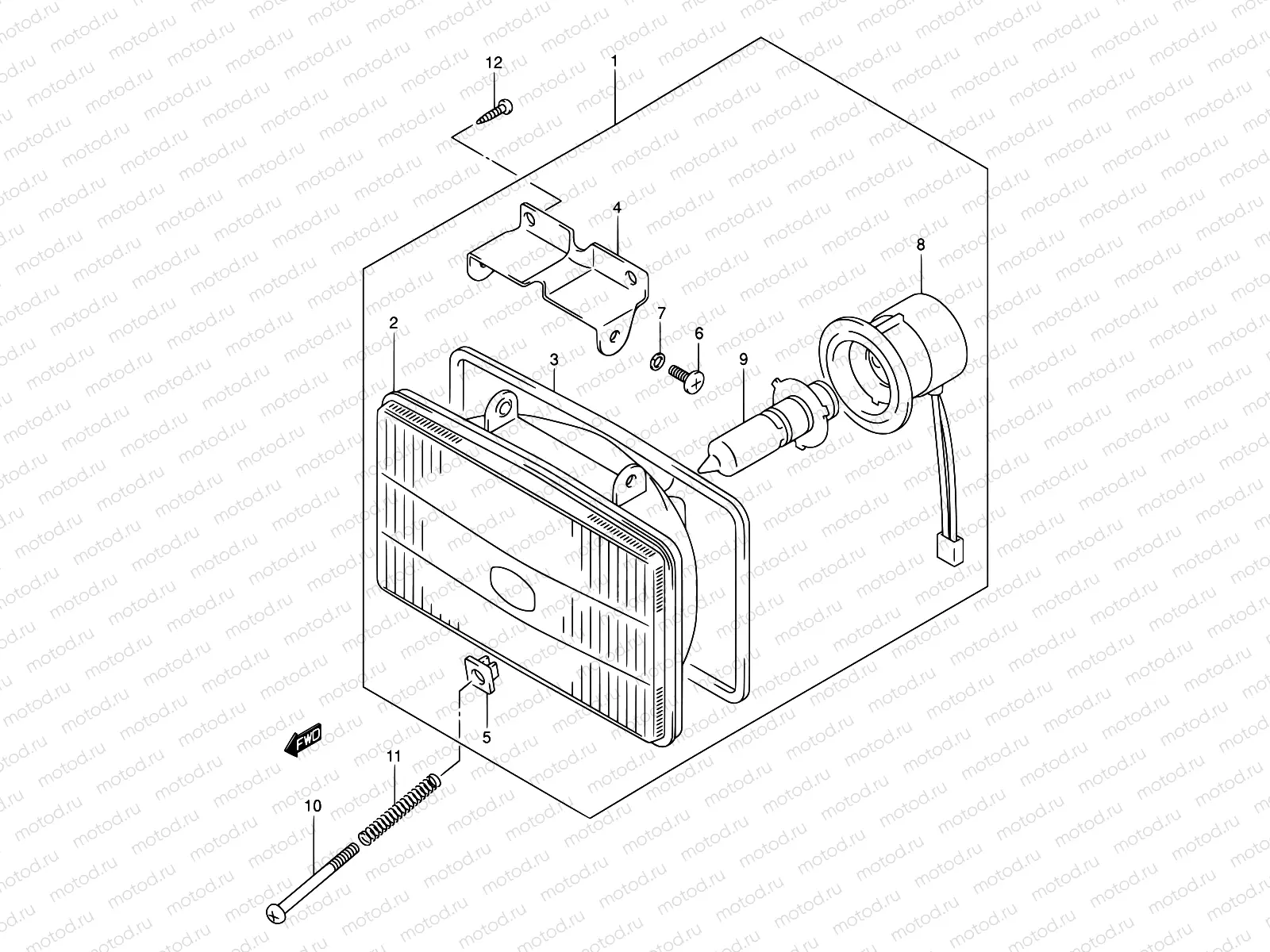 28 - HEADLAMP