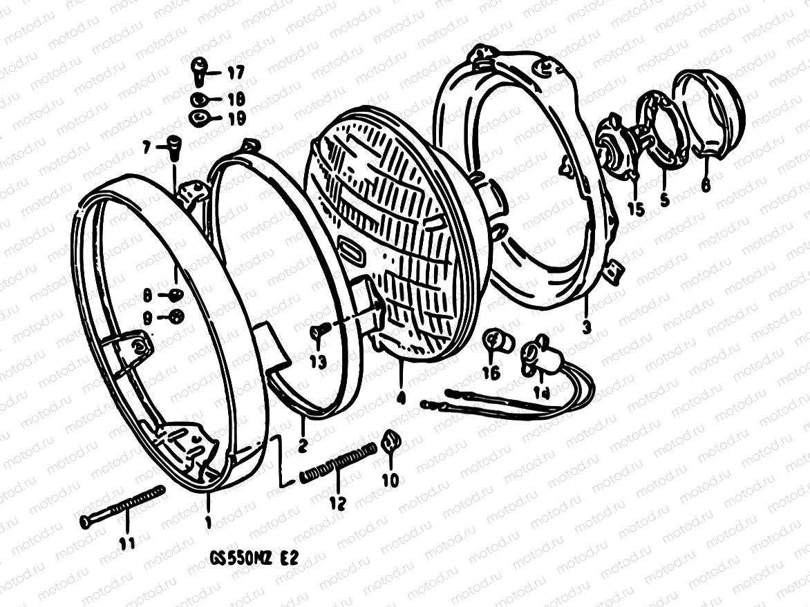28 - HEADLAMP (E17,E22,E25,E34)