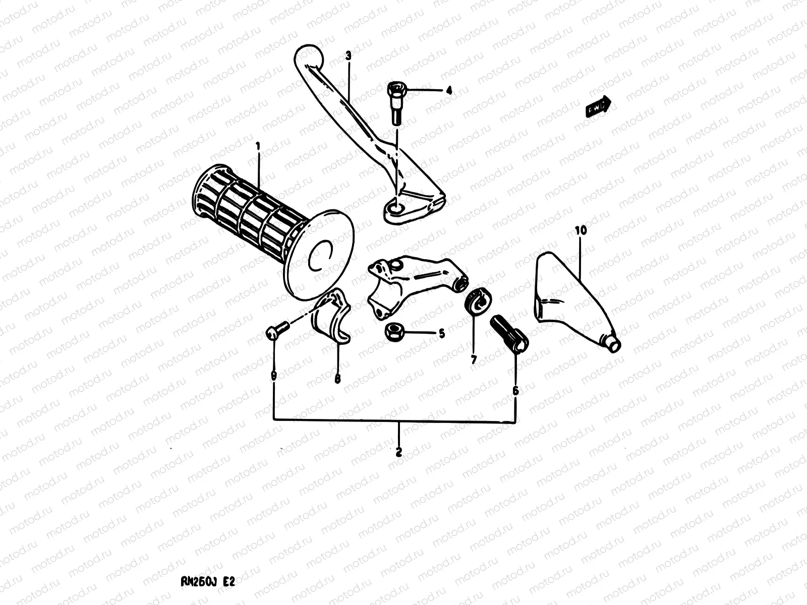 28 - LEFT HANDLE SWITCH