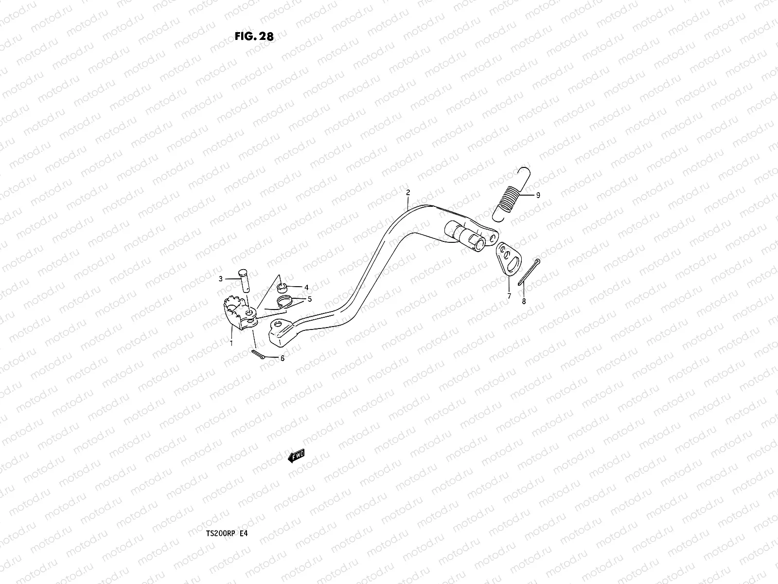 28 - REAR BRAKE