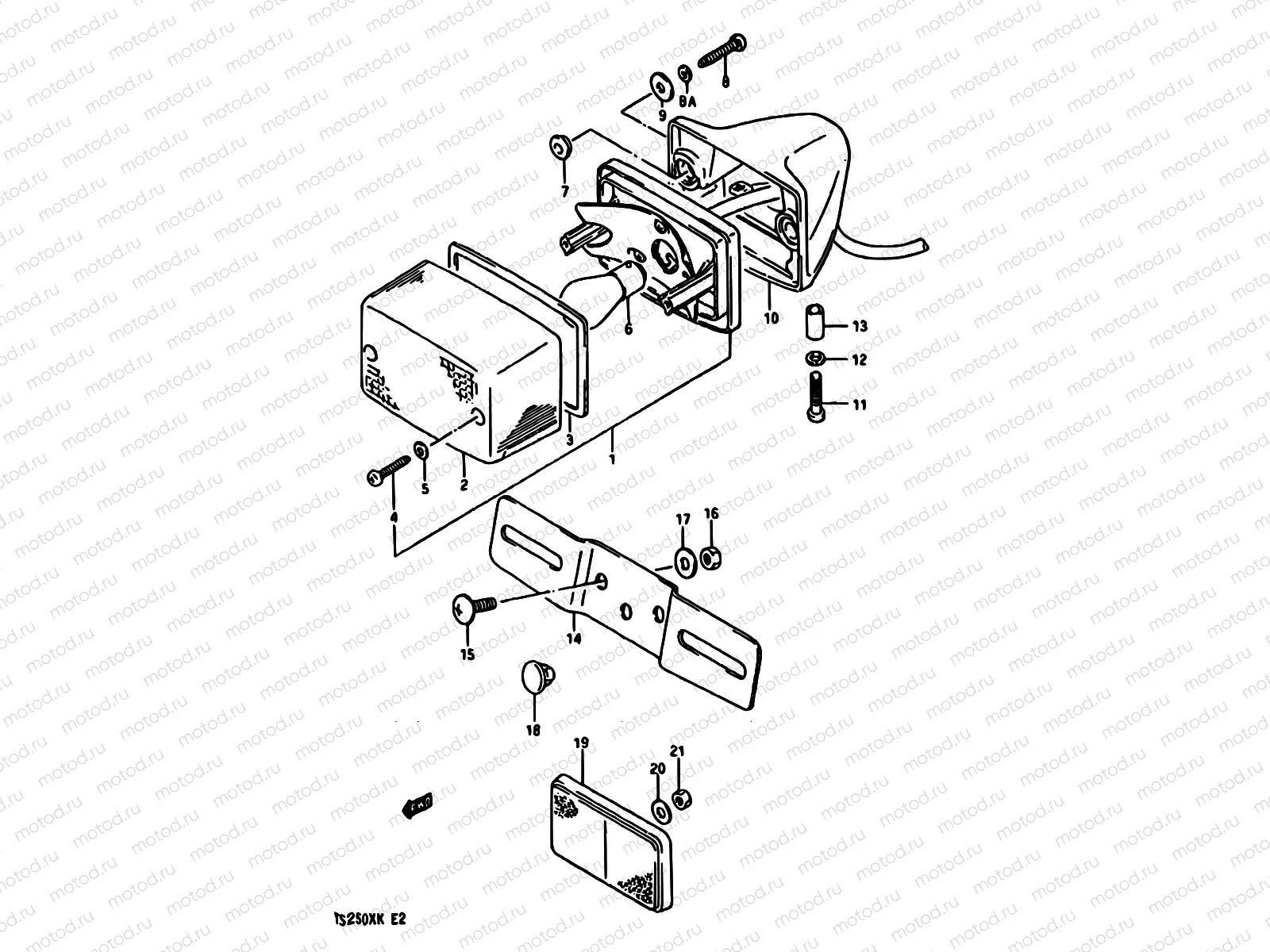 28 - REAR COMBINATION LAMP