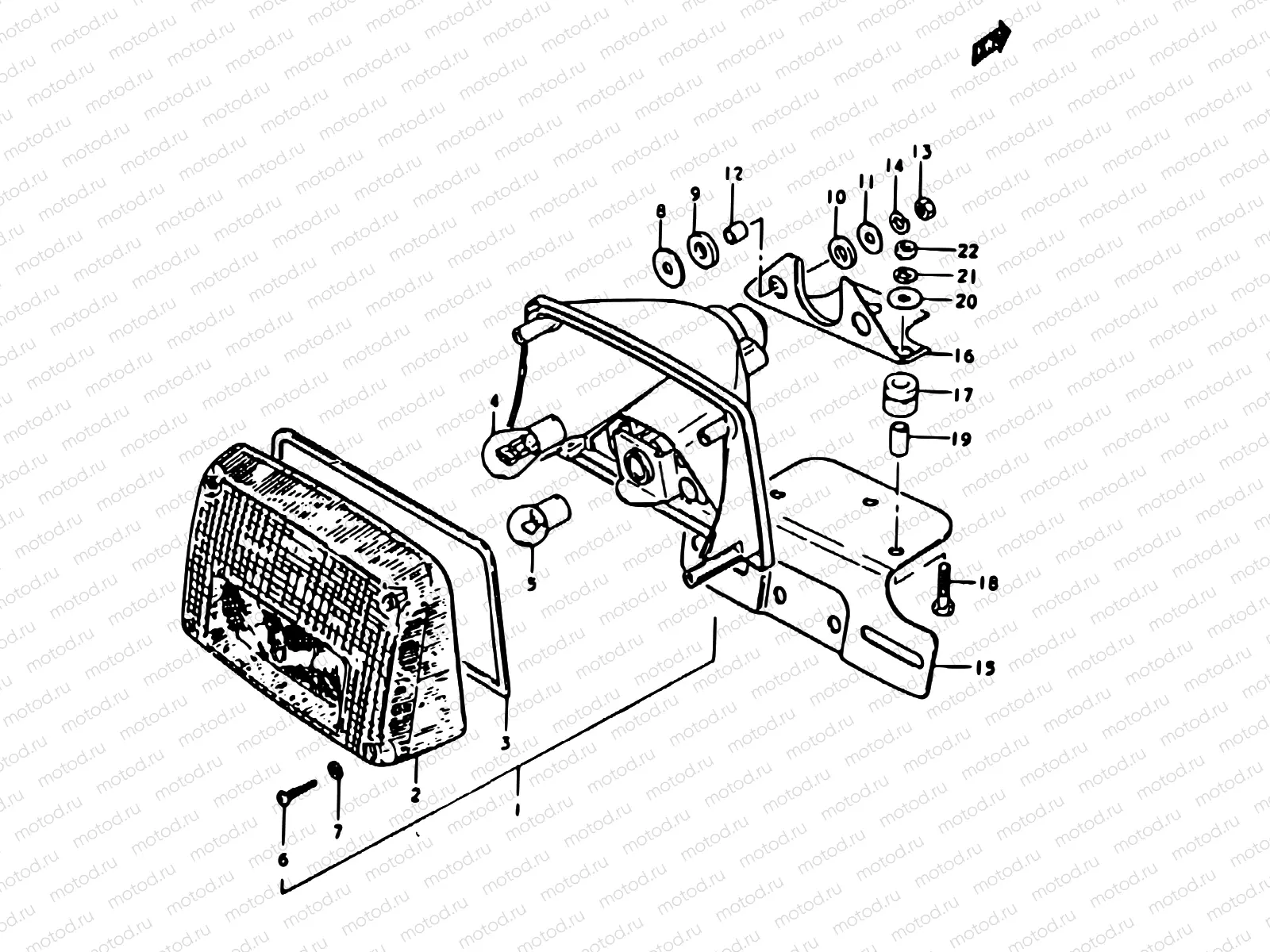 28 - REAR COMBINATION LAMP