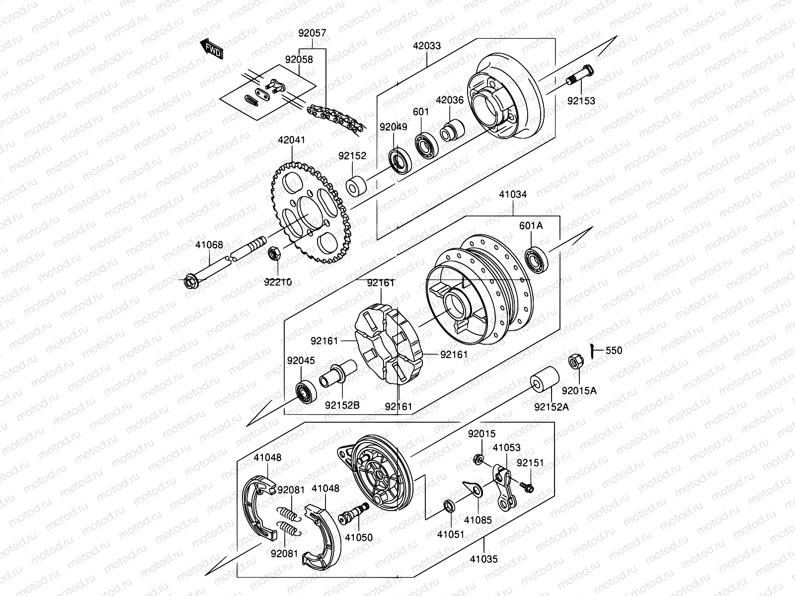 28 - REAR HUB