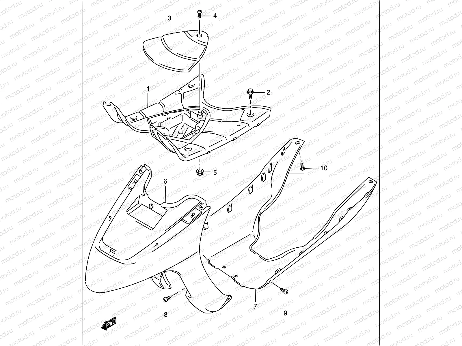 28 - REAR LEG SHIELD