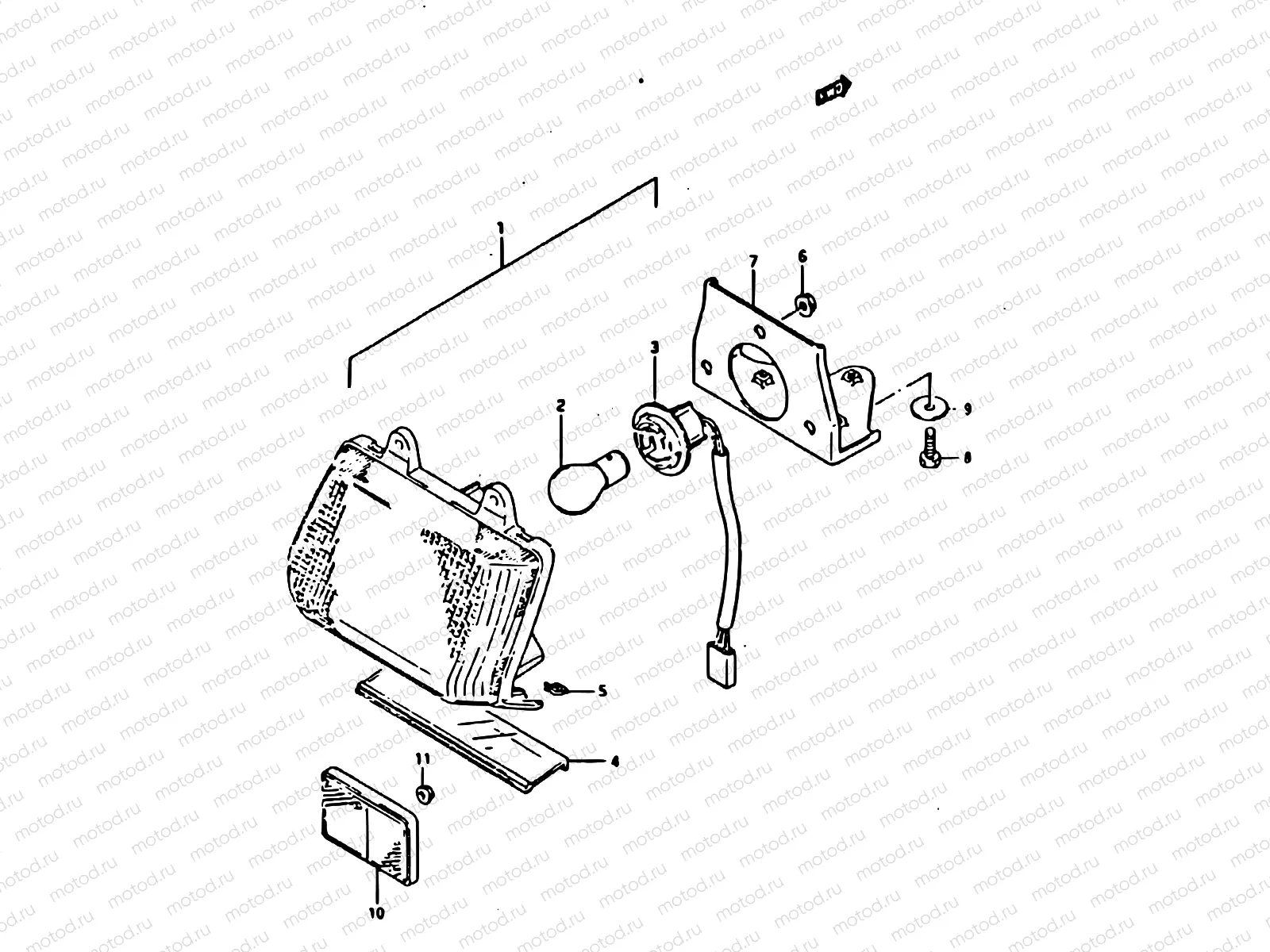 28 - RR. COMB. LAMP