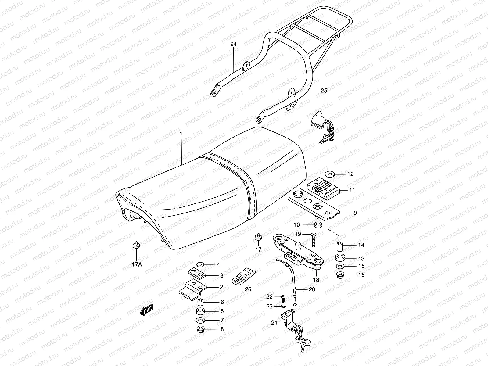 28 - SEAT (MODEL G/H/J)