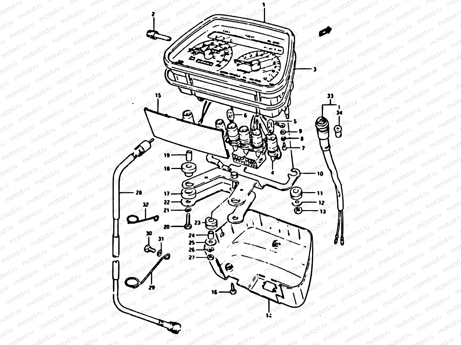 28 - SPEEDOMETER - TACHOMETER
