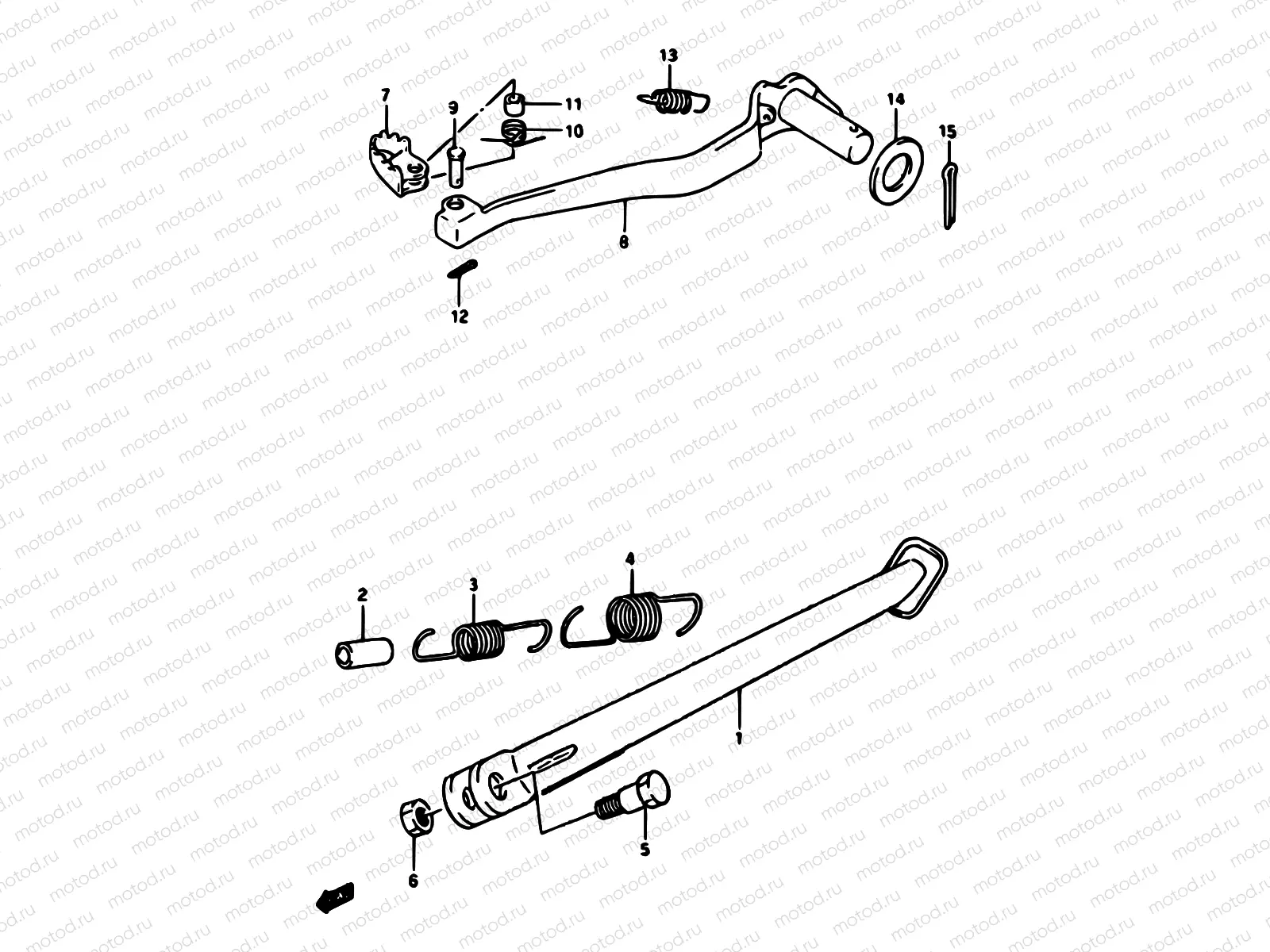 28 - STAND-REAR BRAKE