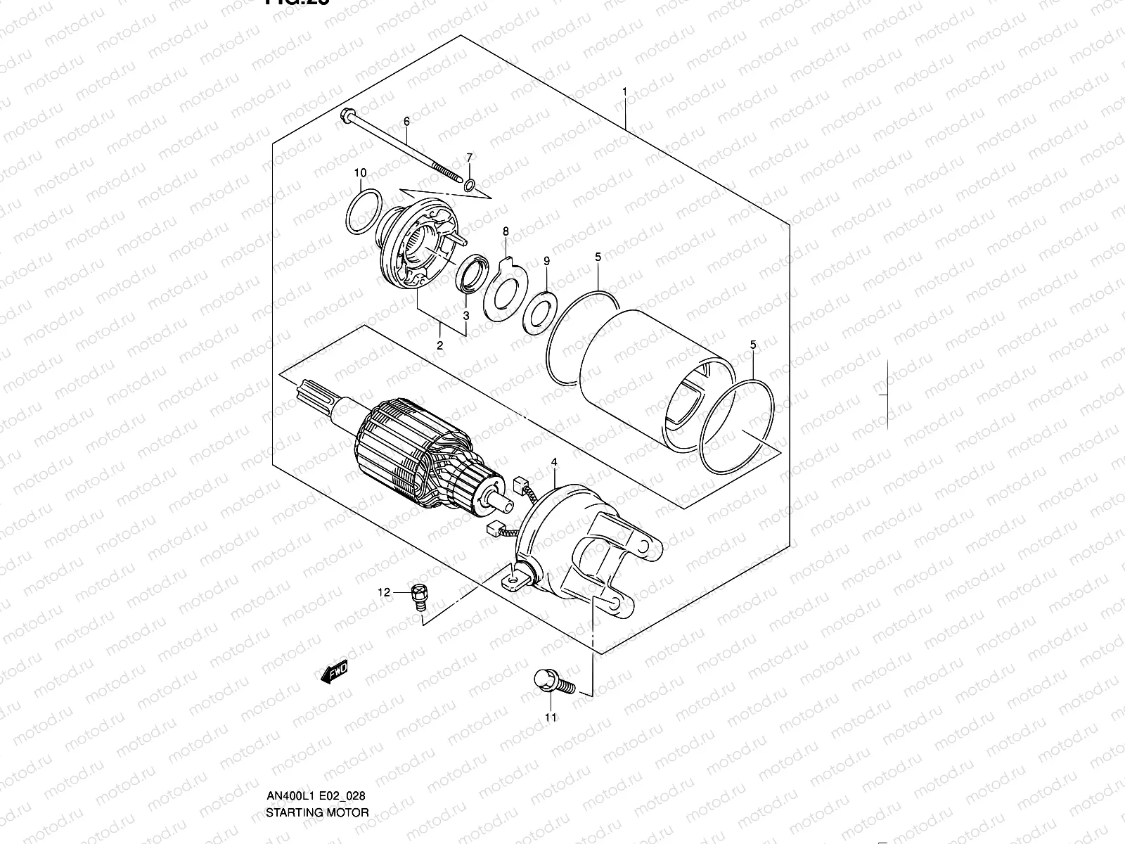 28 - STARTING MOTOR