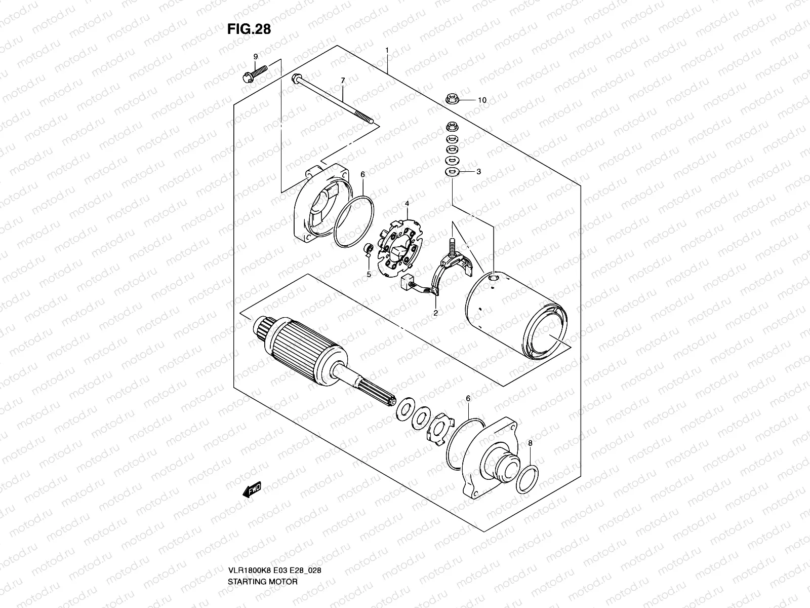 28 - STARTING MOTOR