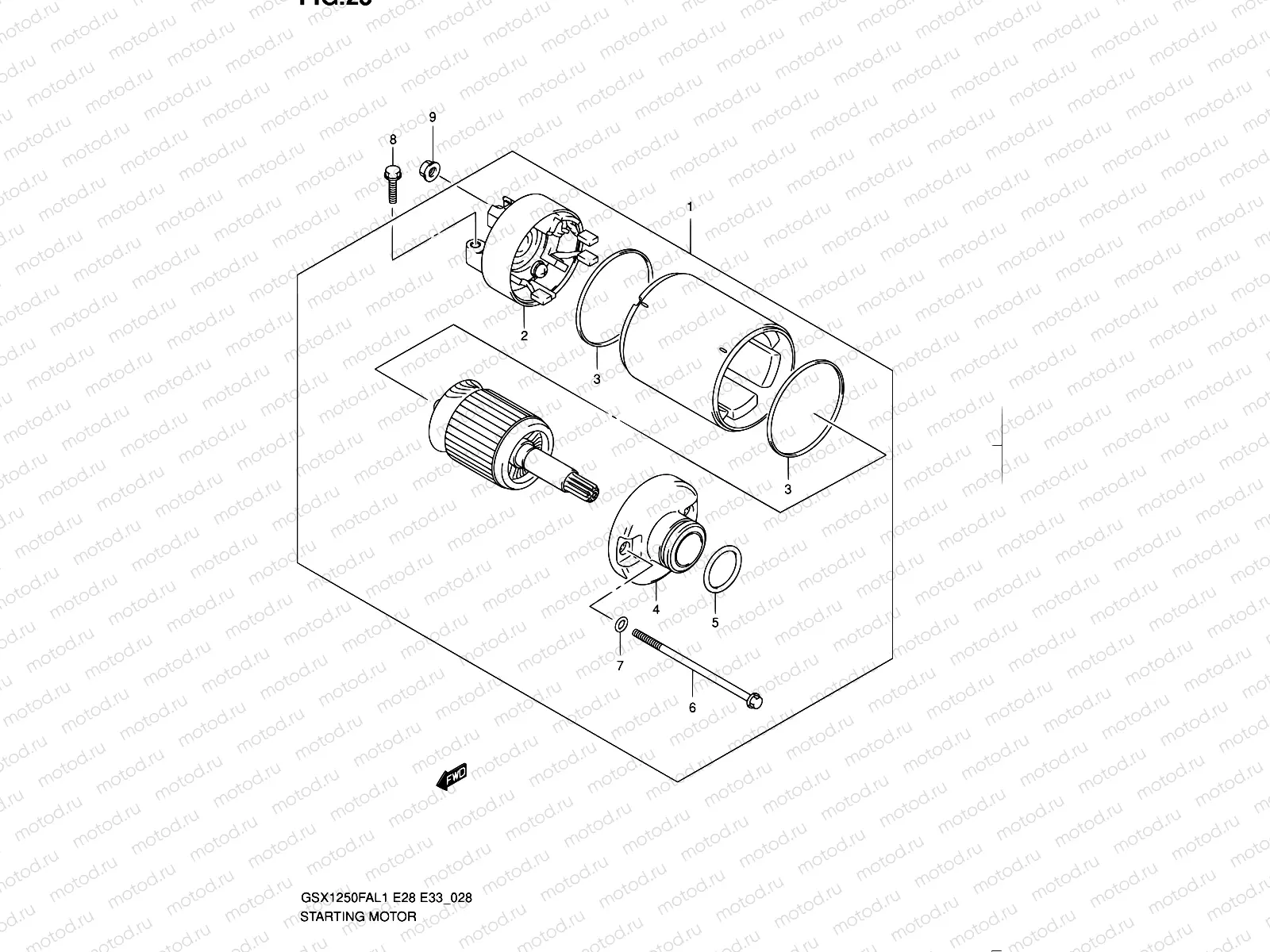 28 - STARTING MOTOR