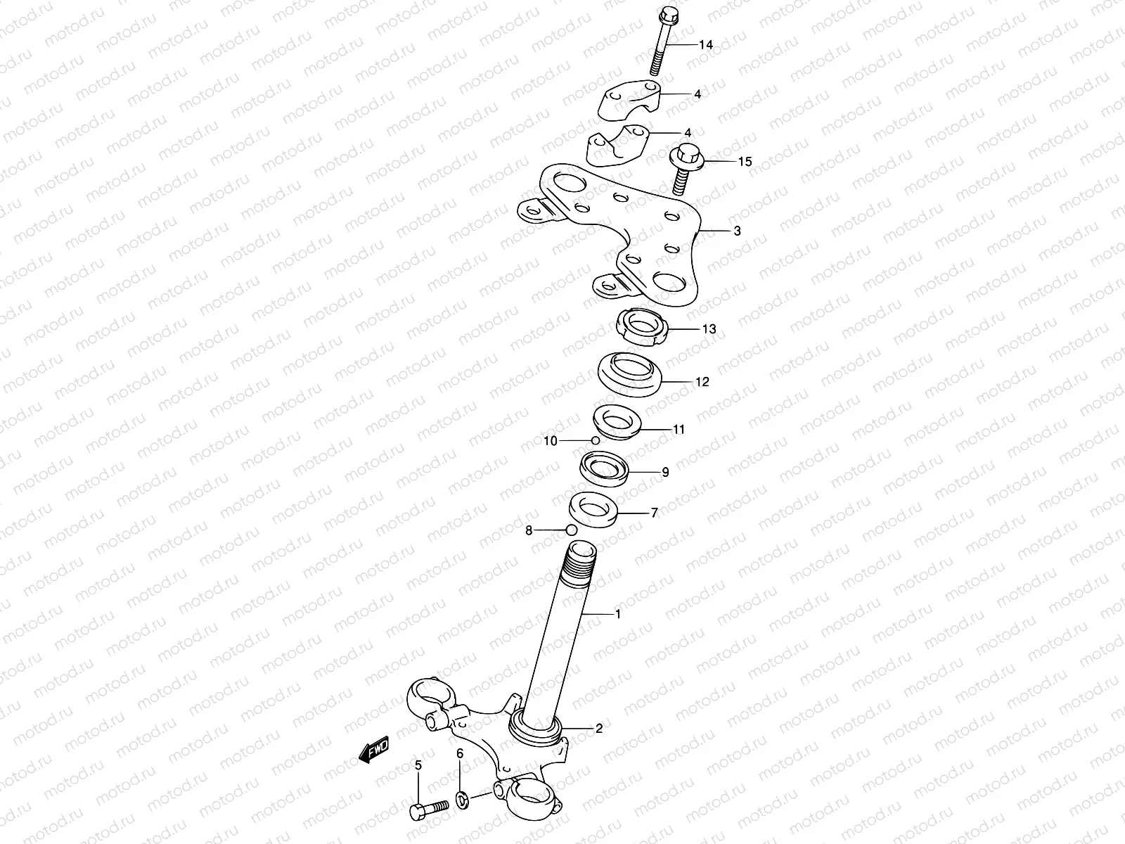 28 - STEERING STEM