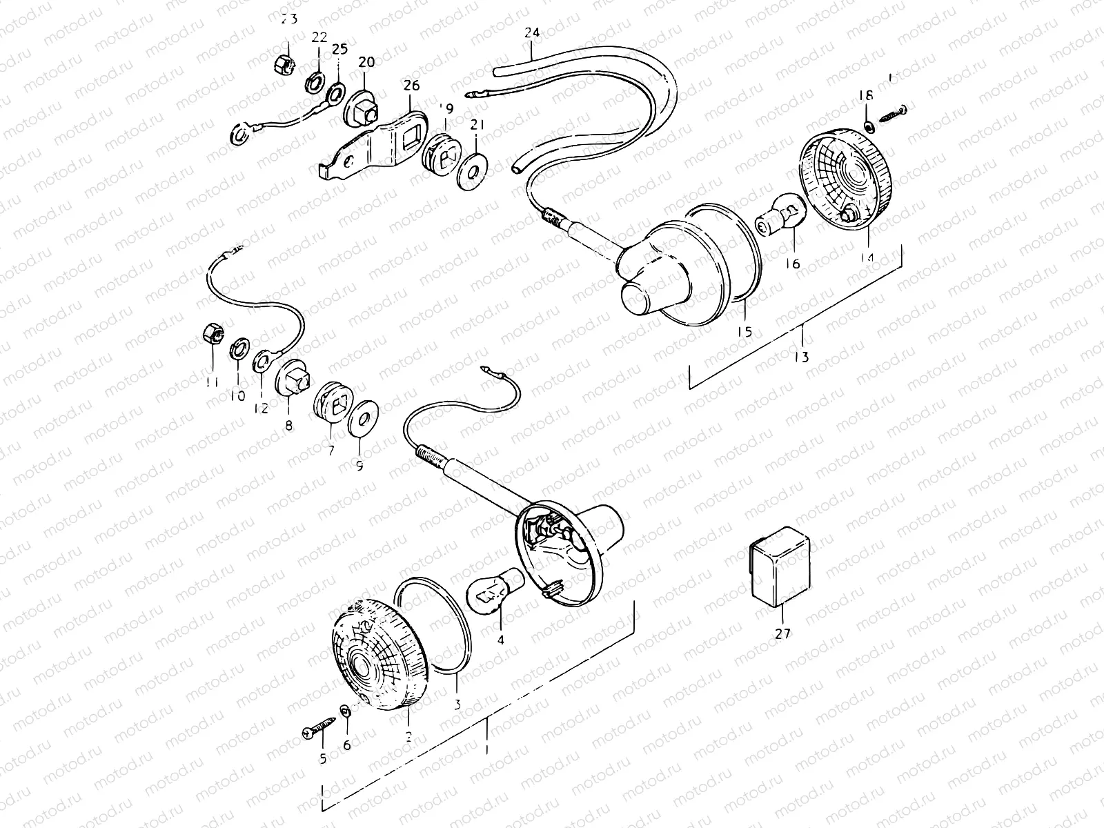 28 - TURN SIGNAL LAMP