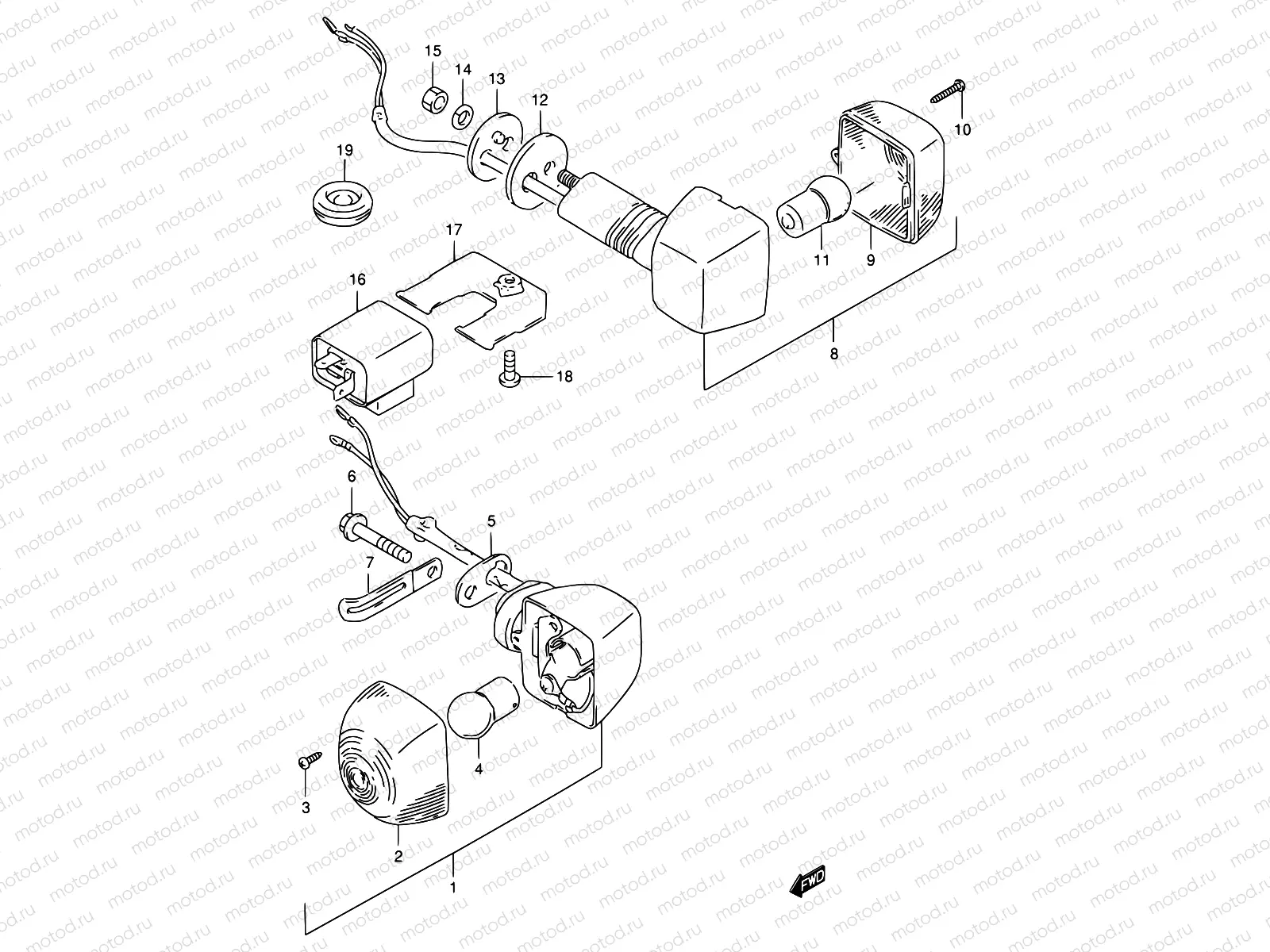 28 - TURN SIGNAL LAMP