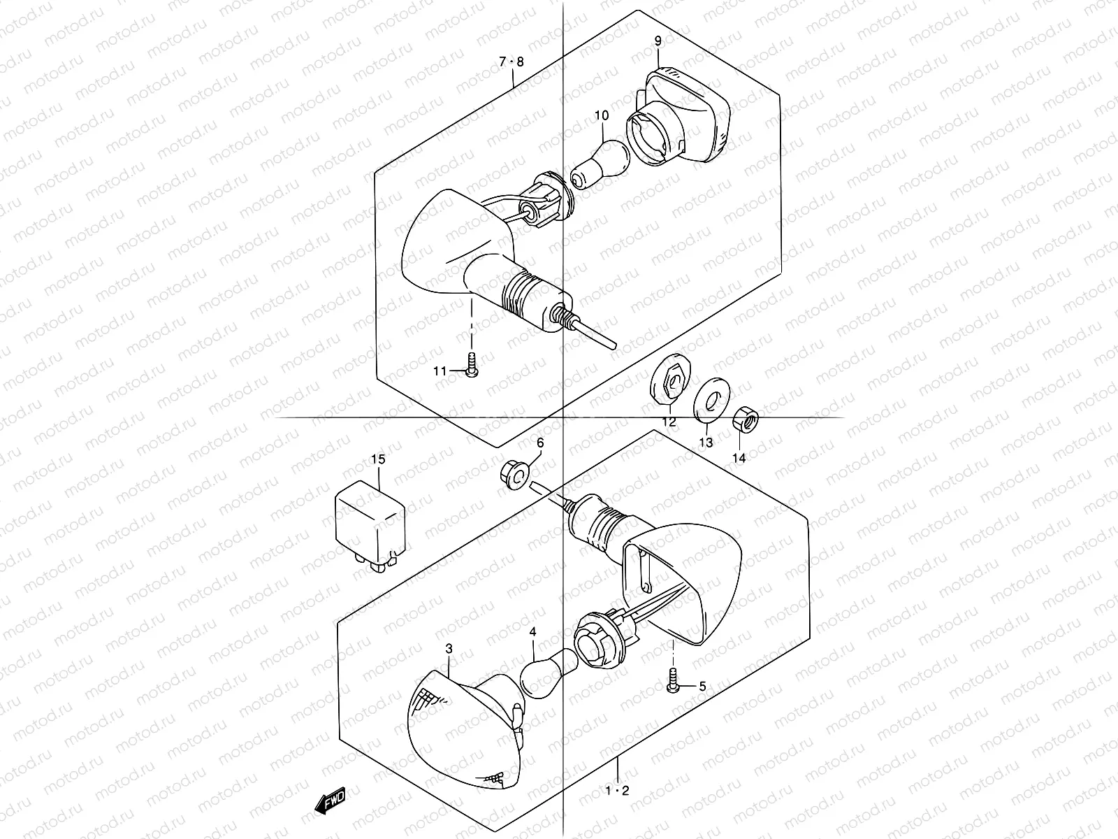 28 - TURN SIGNAL LAMP
