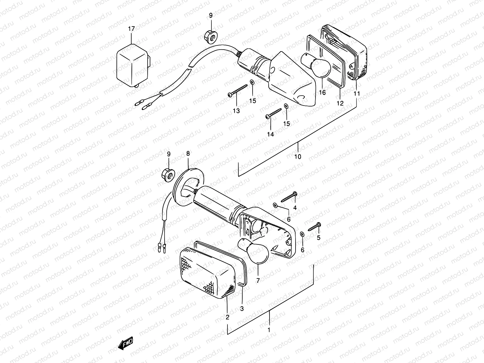 28 - TURNSIGNAL LAMP