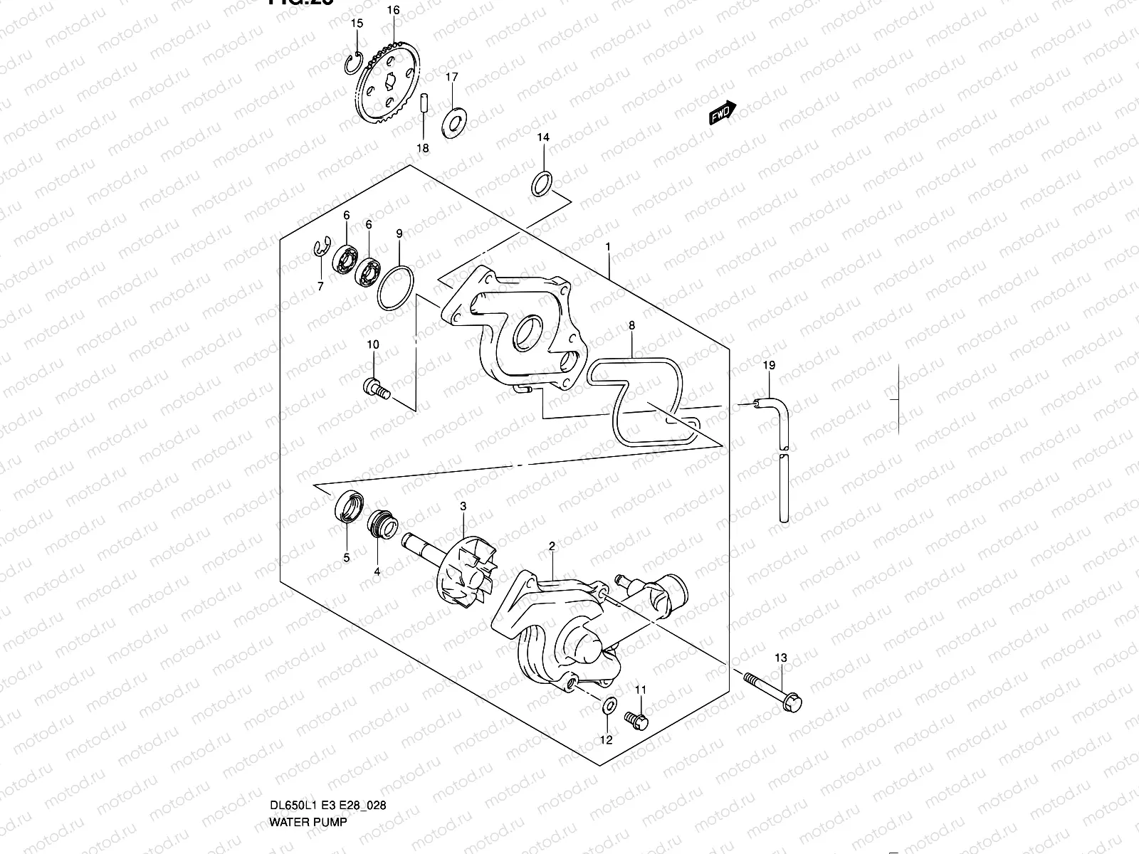28 - WATER PUMP