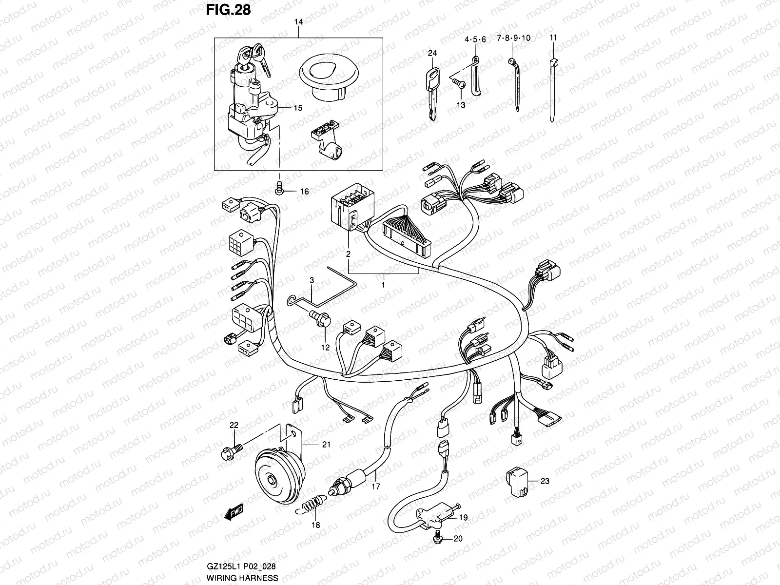 28 - WIRING HARNESS