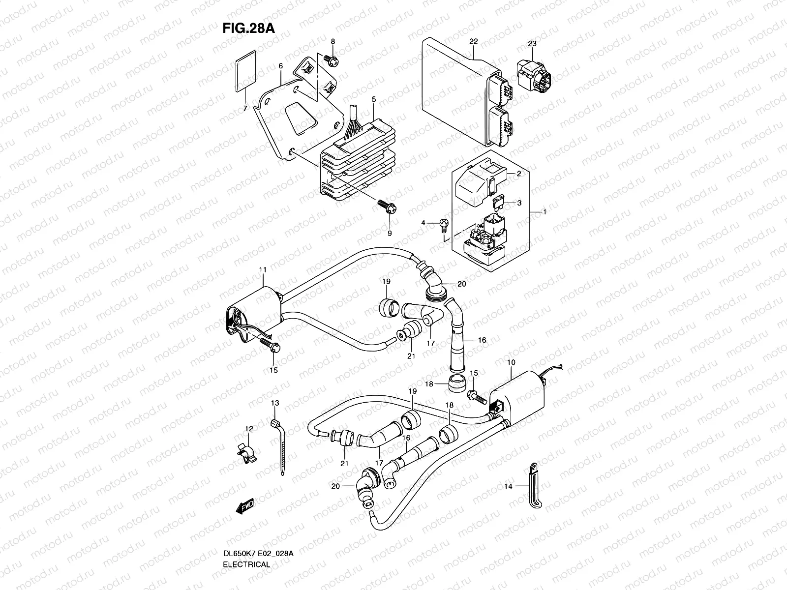 28A - ELECTRICAL (MODEL K8/K9/L0)