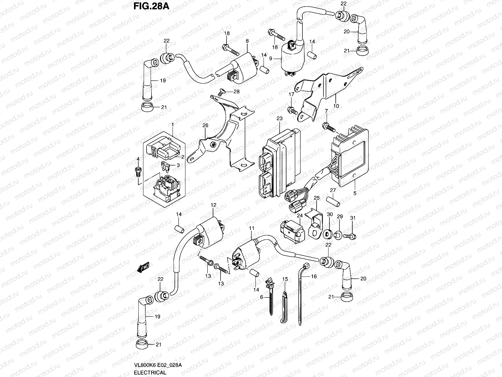 28A - ELECTRICAL (MODEL K9/L0)