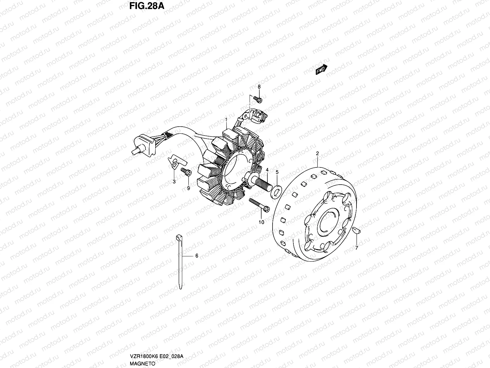 28A - MAGNETO (MODEL K8/K9/L0)