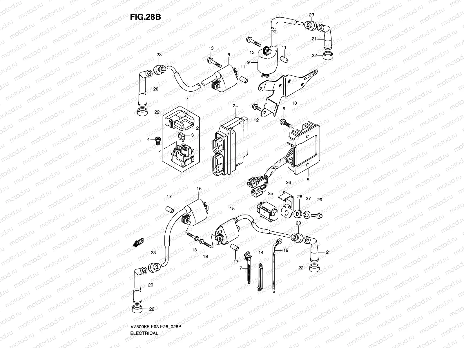 28B - ELECTRICAL (MODEL K9 E33)