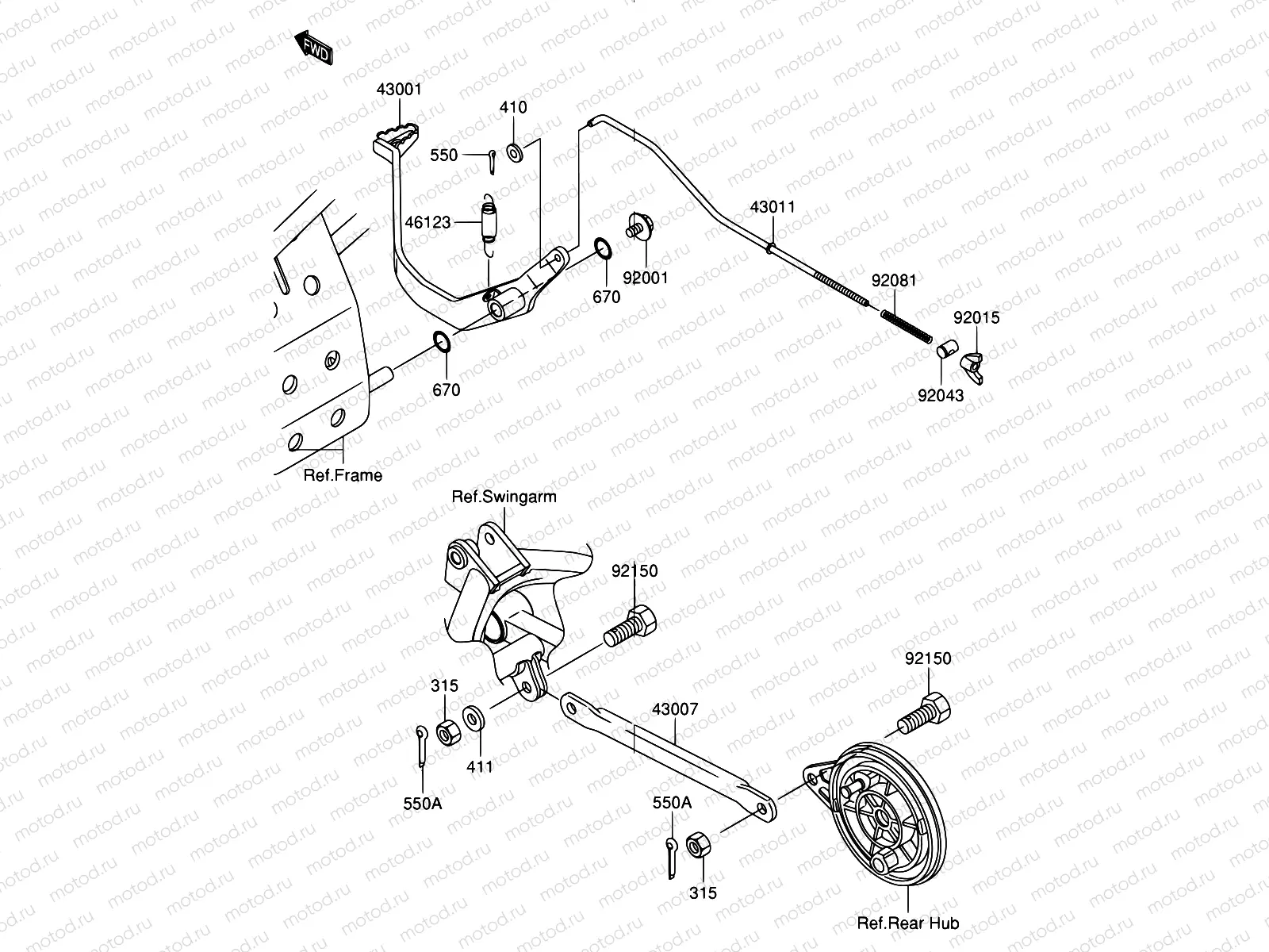 29 - BRAKE PEDAL